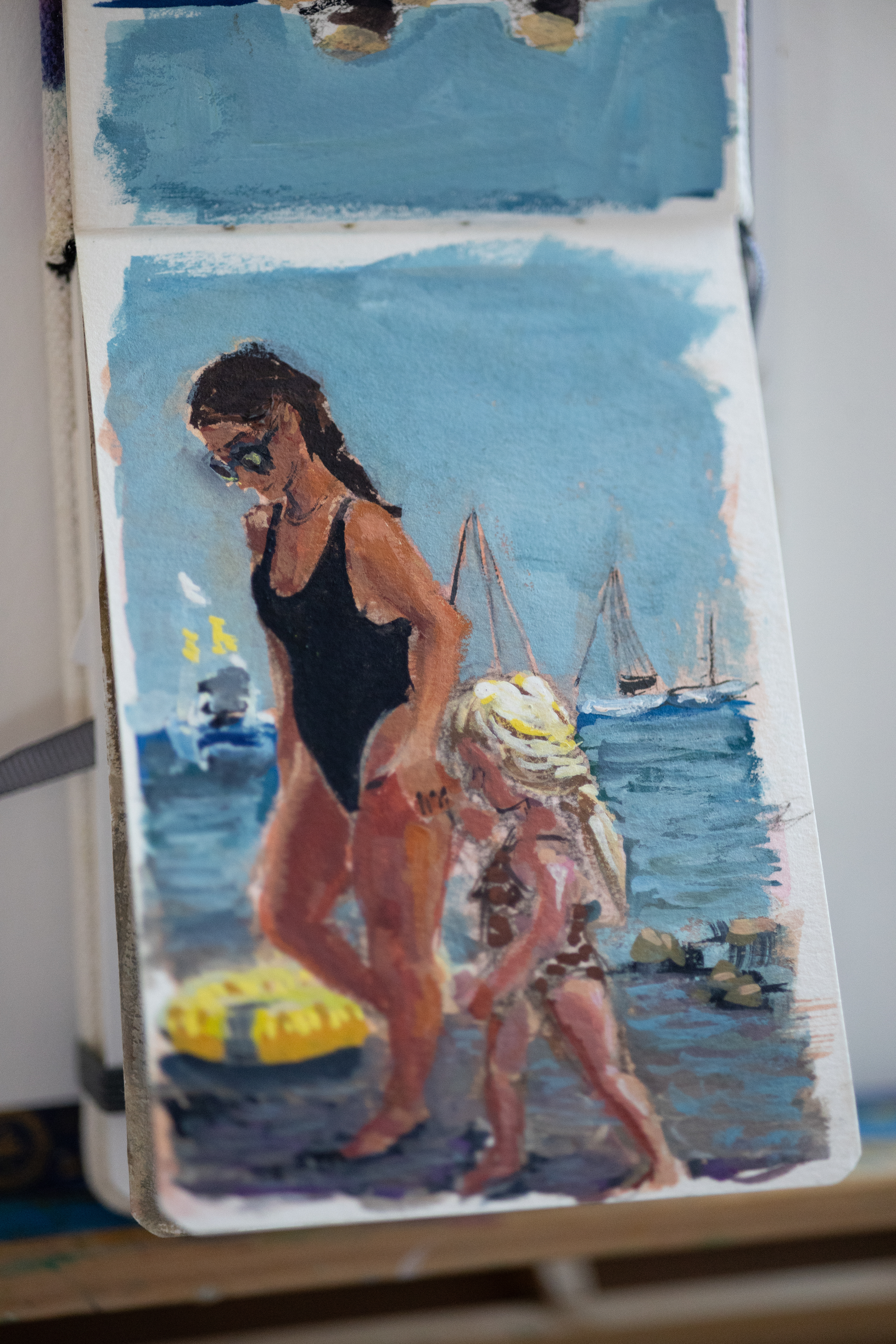 Catalina Island Sketchbook 2 ©Charissa Pray 2023