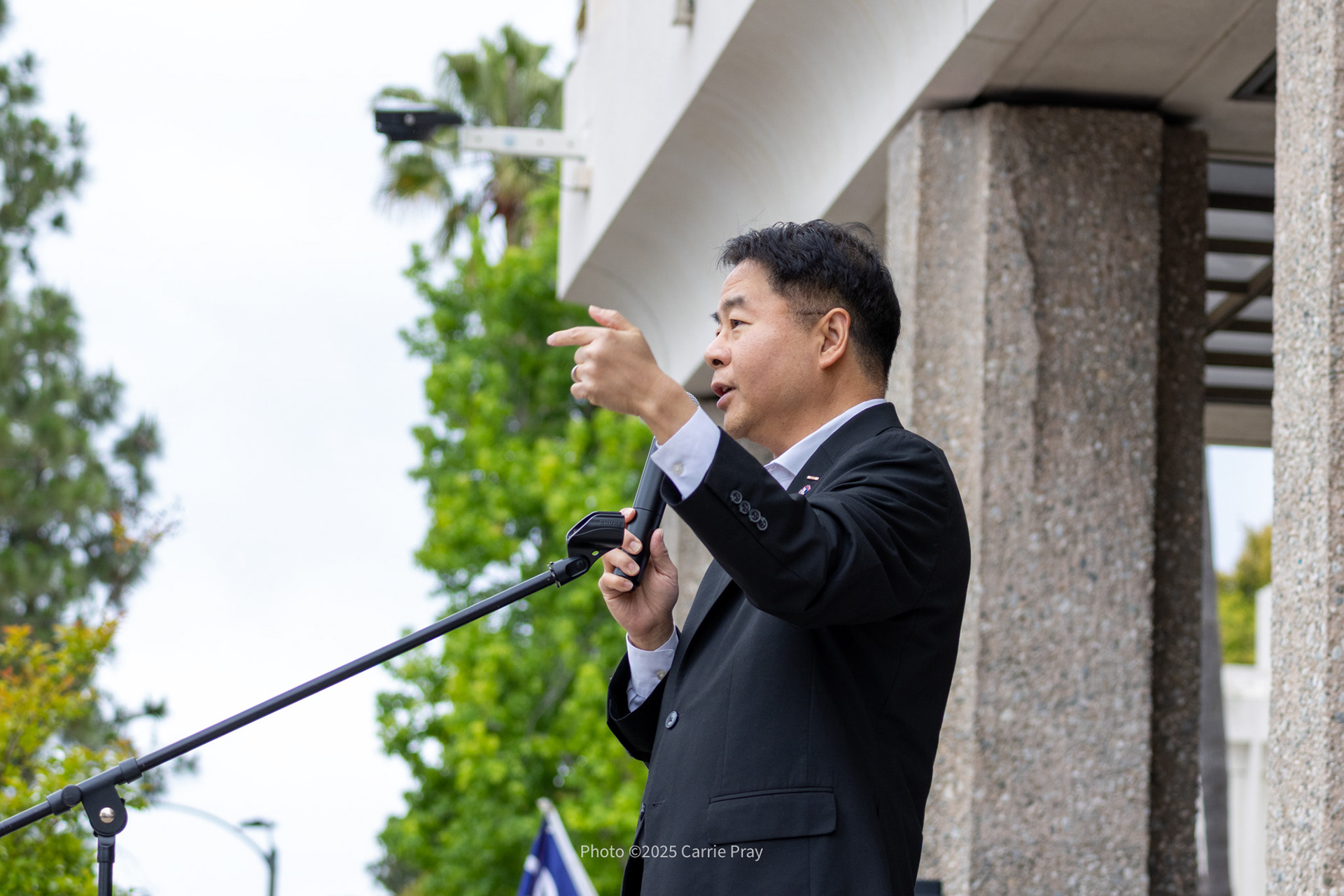 Ted Lieu speaks at Torrance Rally May 3 2025