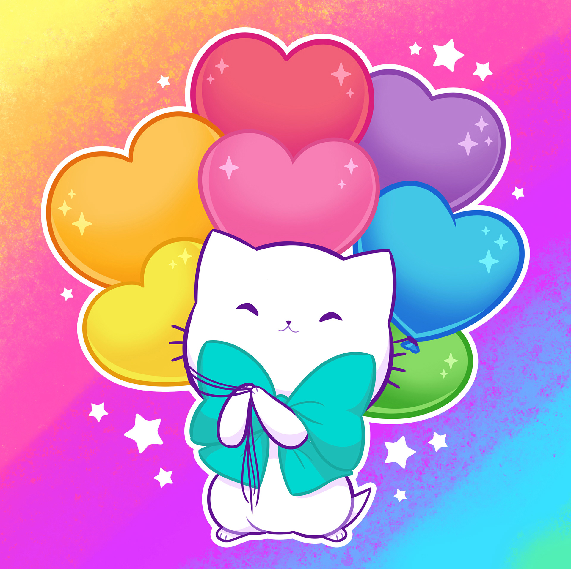 Bubble Kittea Love Balloons (2021)