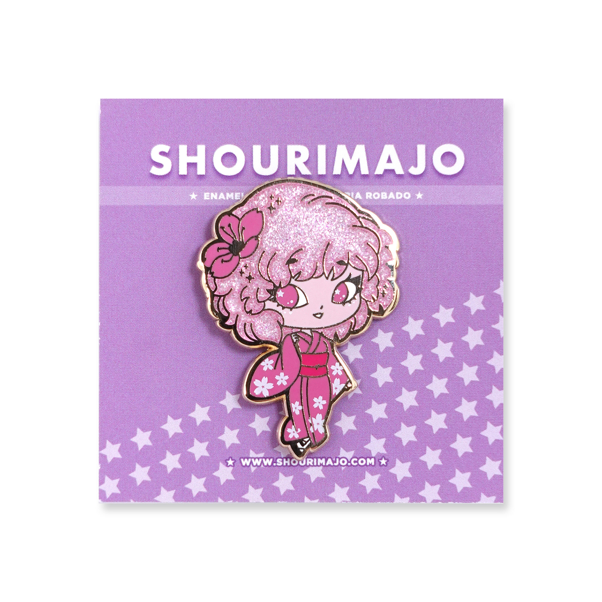 Cherry Blossom Enamel Pin ($15 MSRP)