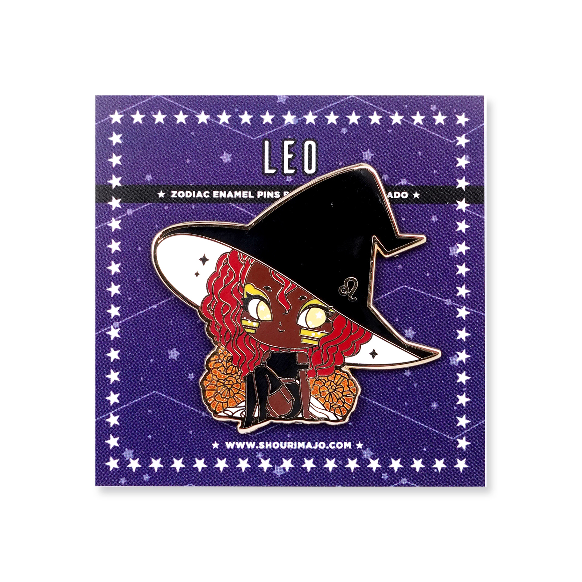 Leo Cosmeek Zodiac Witches Enamel Pin ($15 MSRP)
