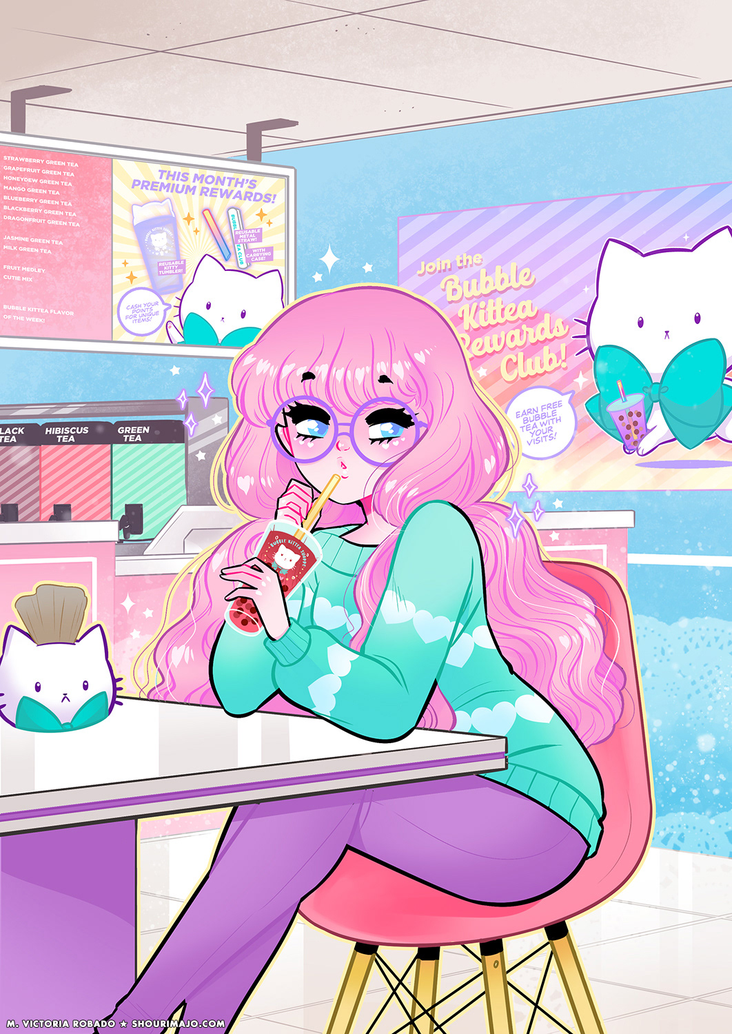 Bubbles at Bubble Kittea Shoppe (2020)