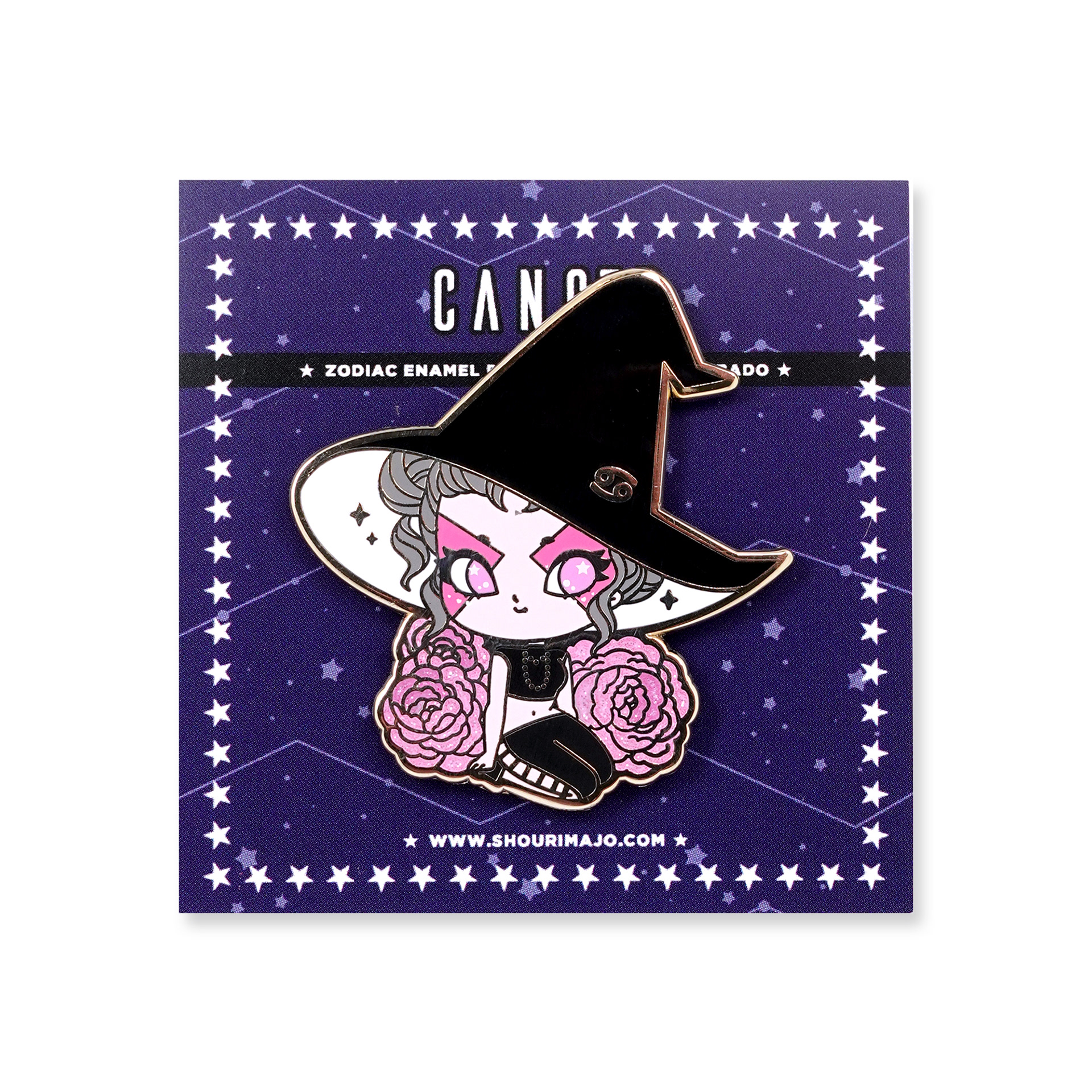Cancer Cosmeek Zodiac Witches Enamel Pin ($15 MSRP)