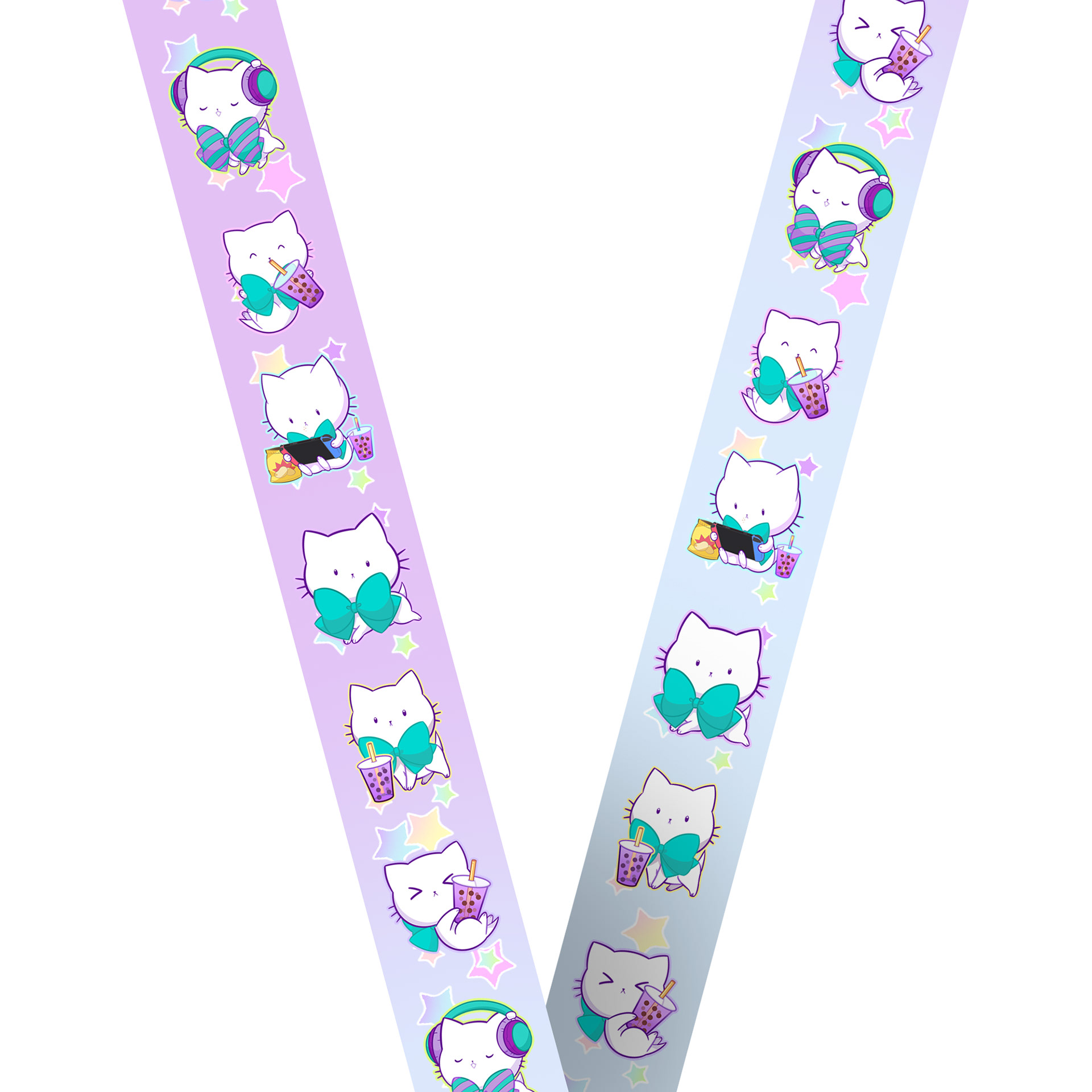 Bubble Kittea Lanyard ($10 MSRP)