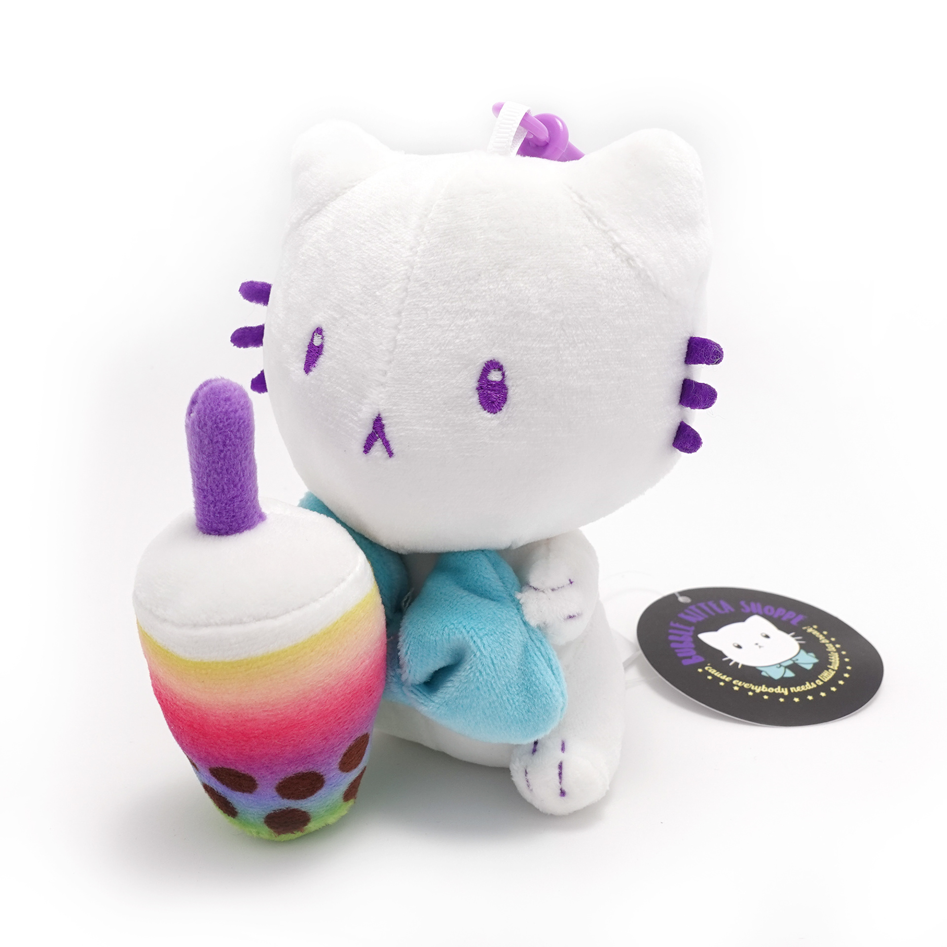 Bubble Kittea Keychain Plushie ($25 MSRP)