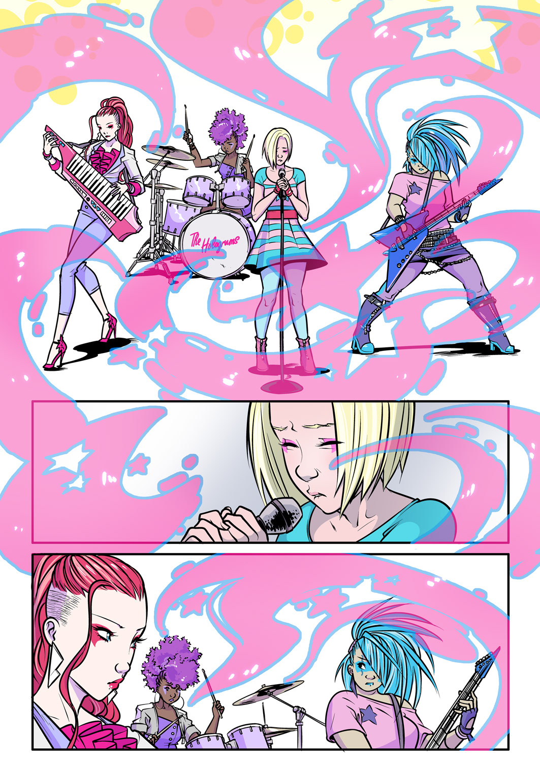 IDW - Jem & the Holograms (colors)
