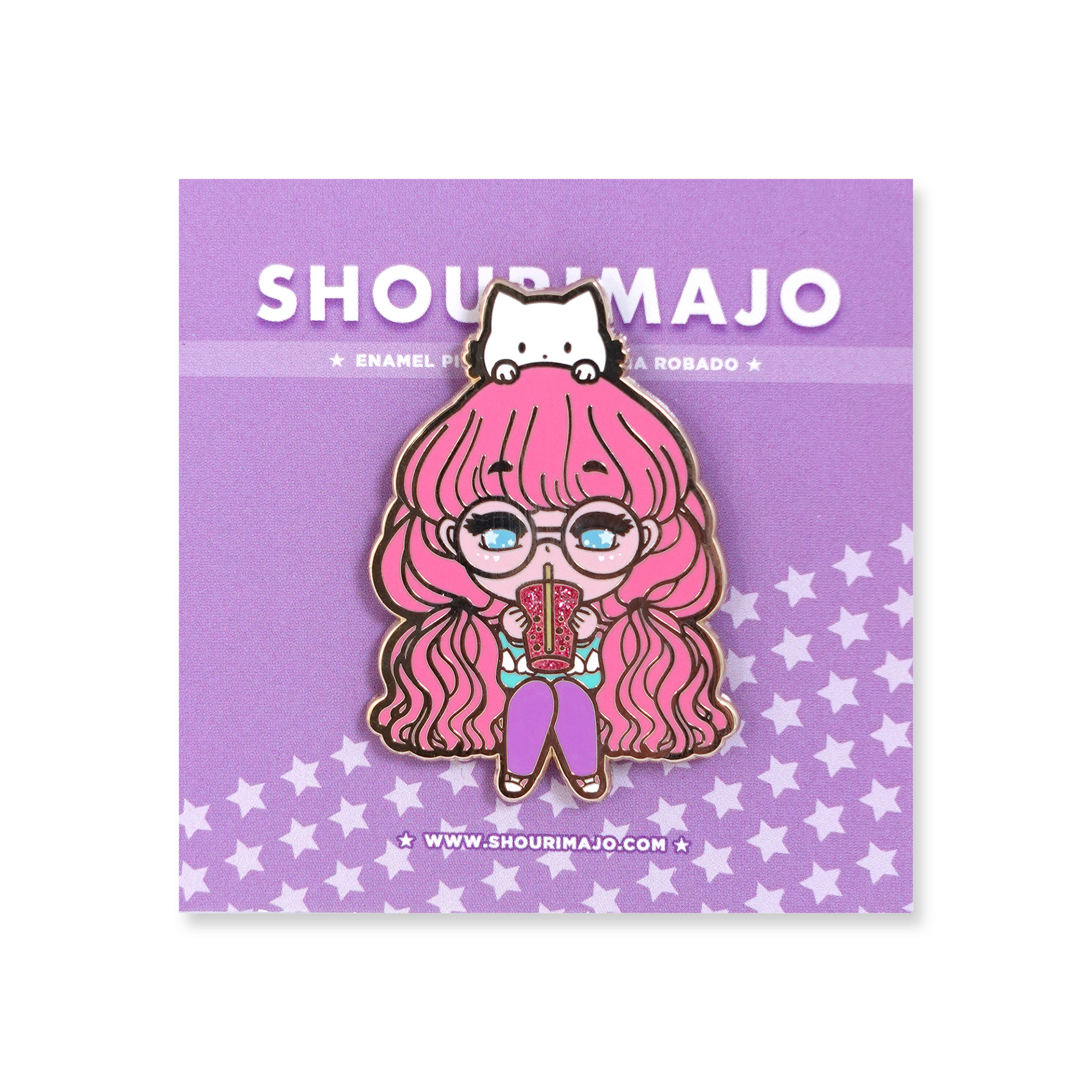 Bubbles Enamel Pin ($15 MSRP)