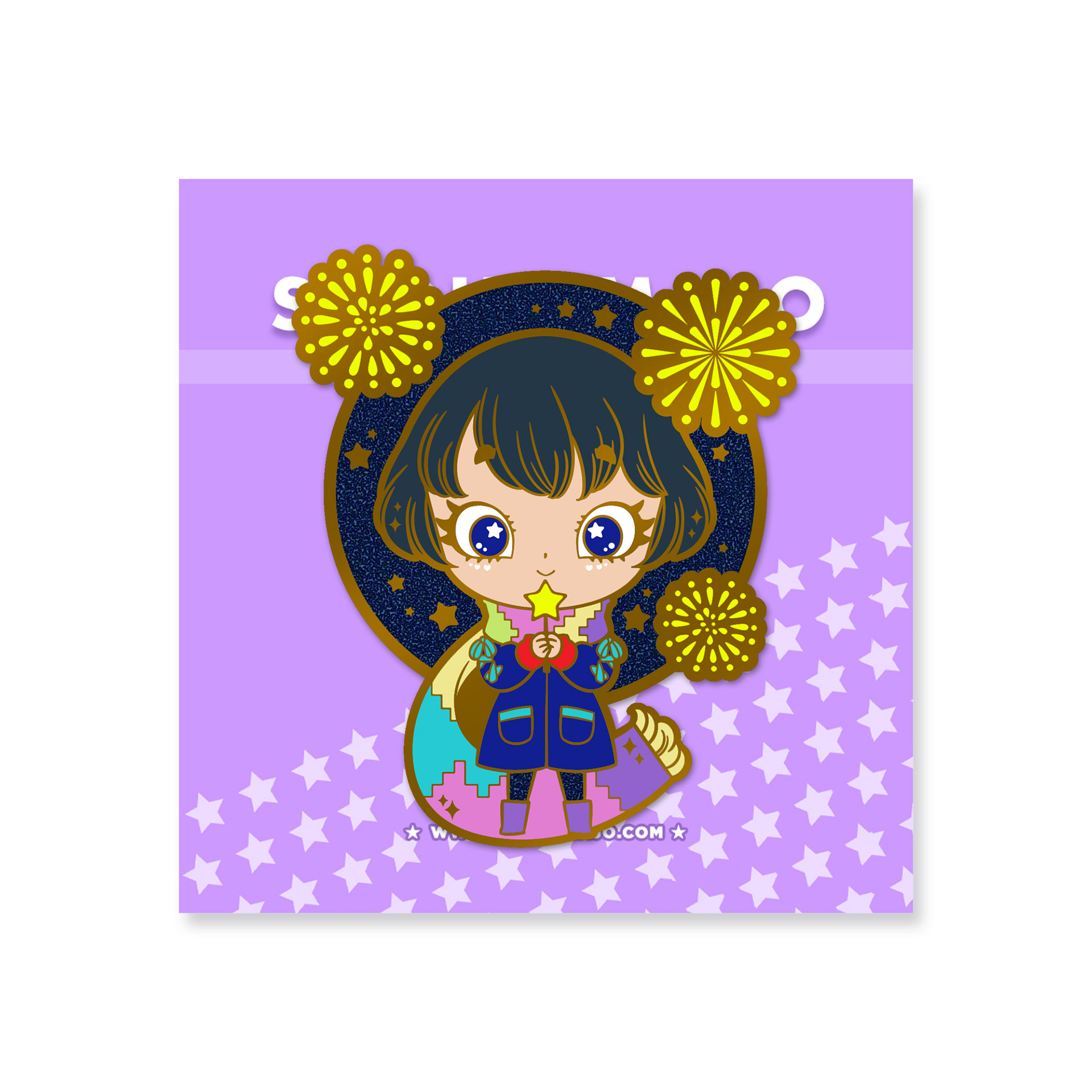 Fireworks Enamel Pin ($15 MSRP)