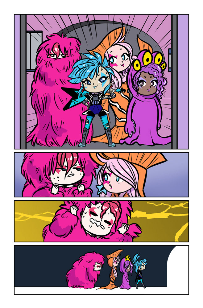 2017 - IDW - Jem & the Holograms Annual (art & colors)
