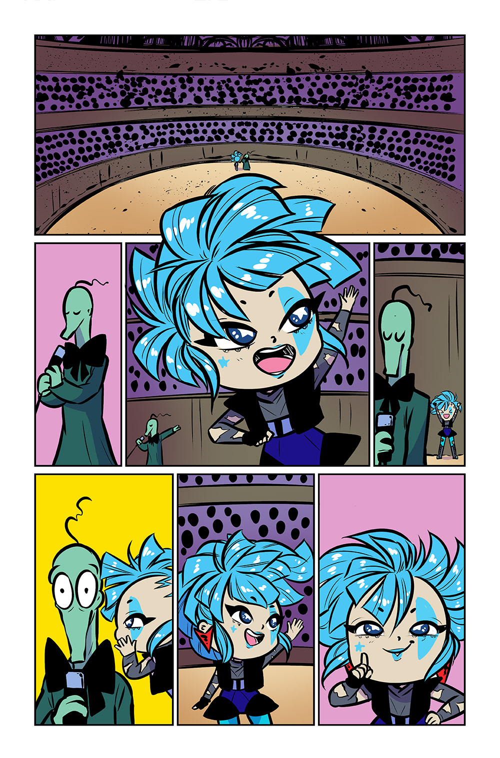 2017 - IDW - Jem & the Holograms Annual (art & colors)