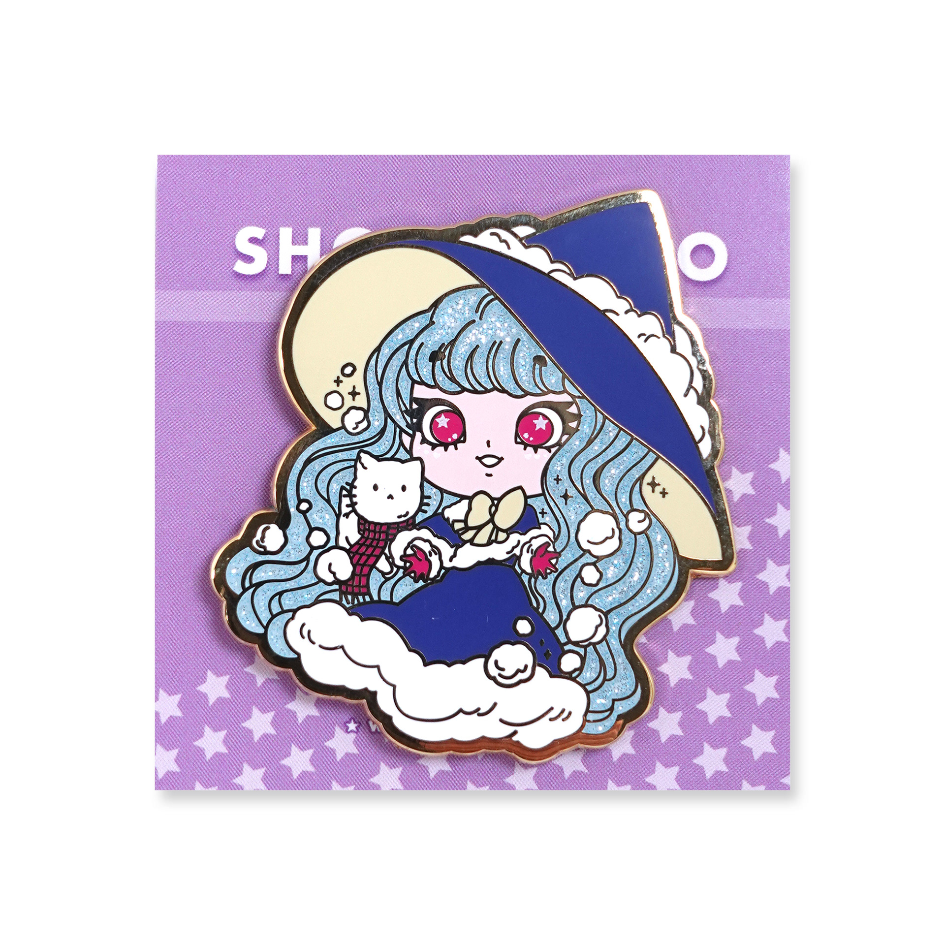Winter Witch Snow Fun Enamel Pin ($15 MSRP)
