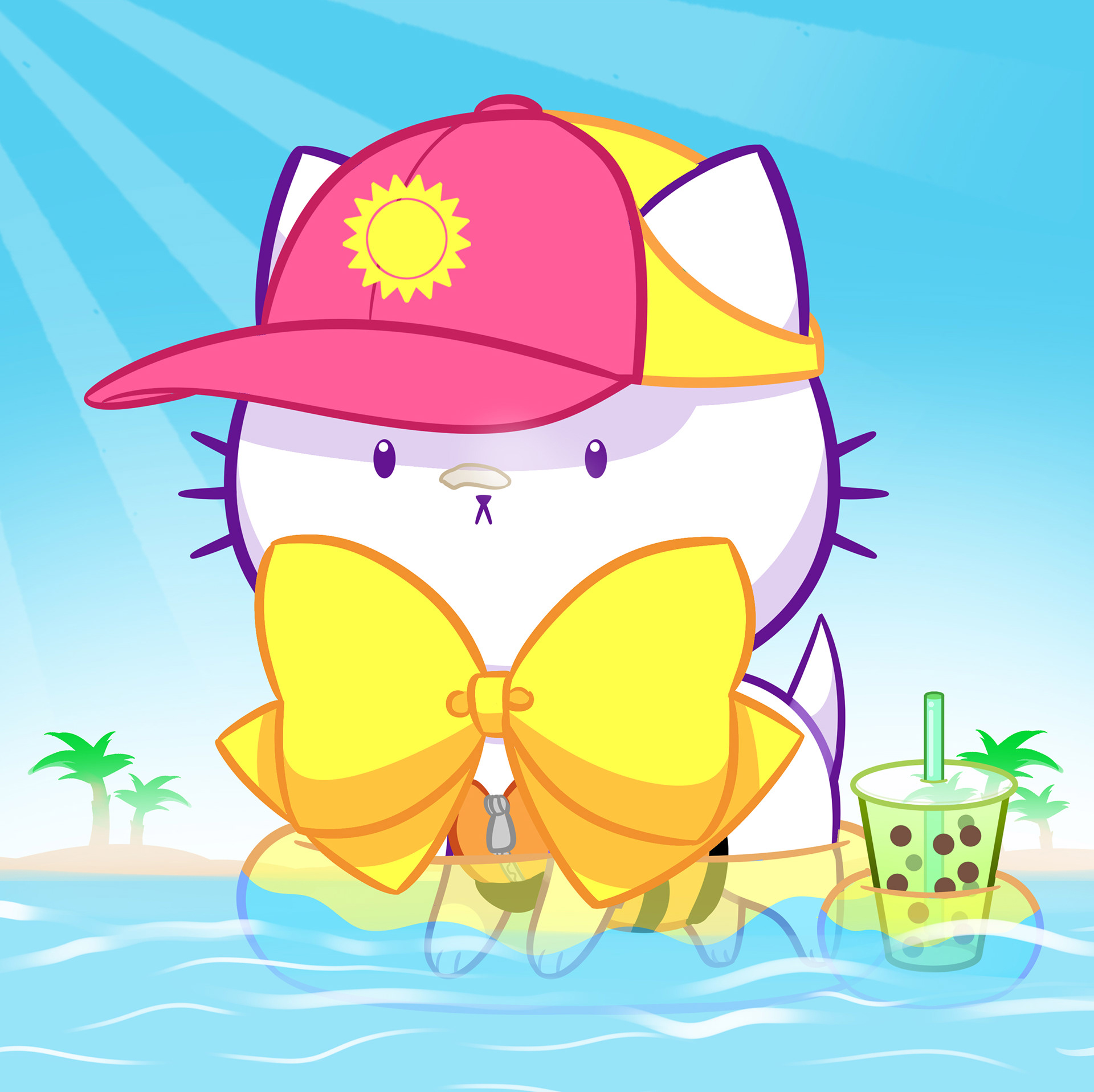 Bubble Kittea Summer (2019)