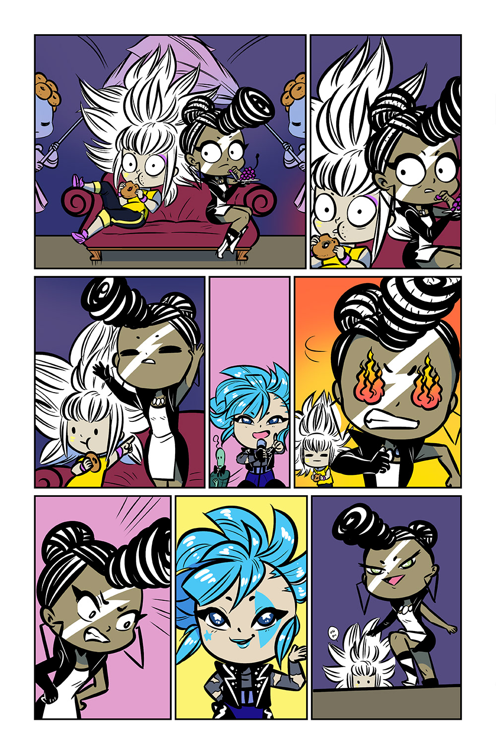 2017 - IDW - Jem & the Holograms Annual (art & colors)