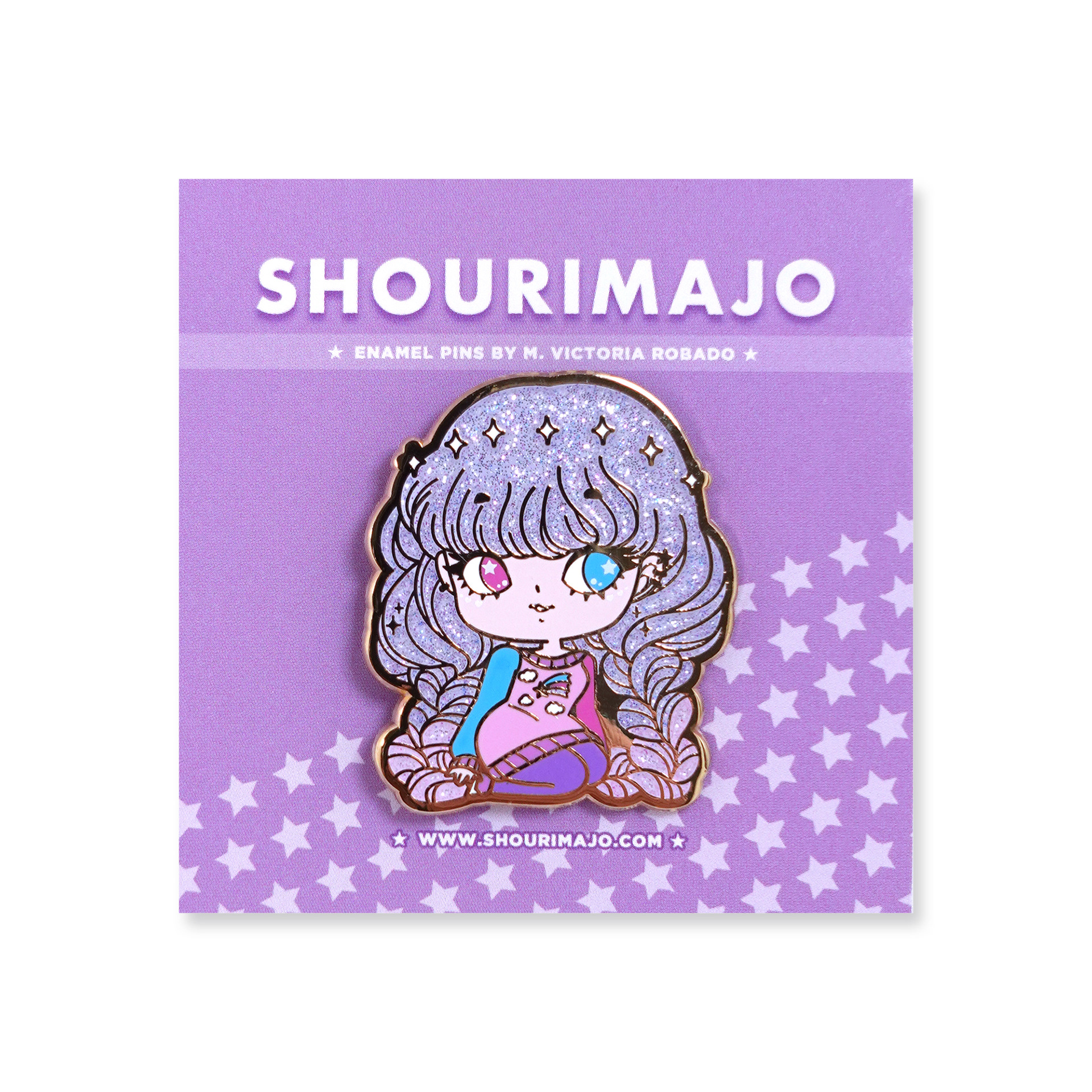 Lavender Enamel Pin ($15 MSRP)
