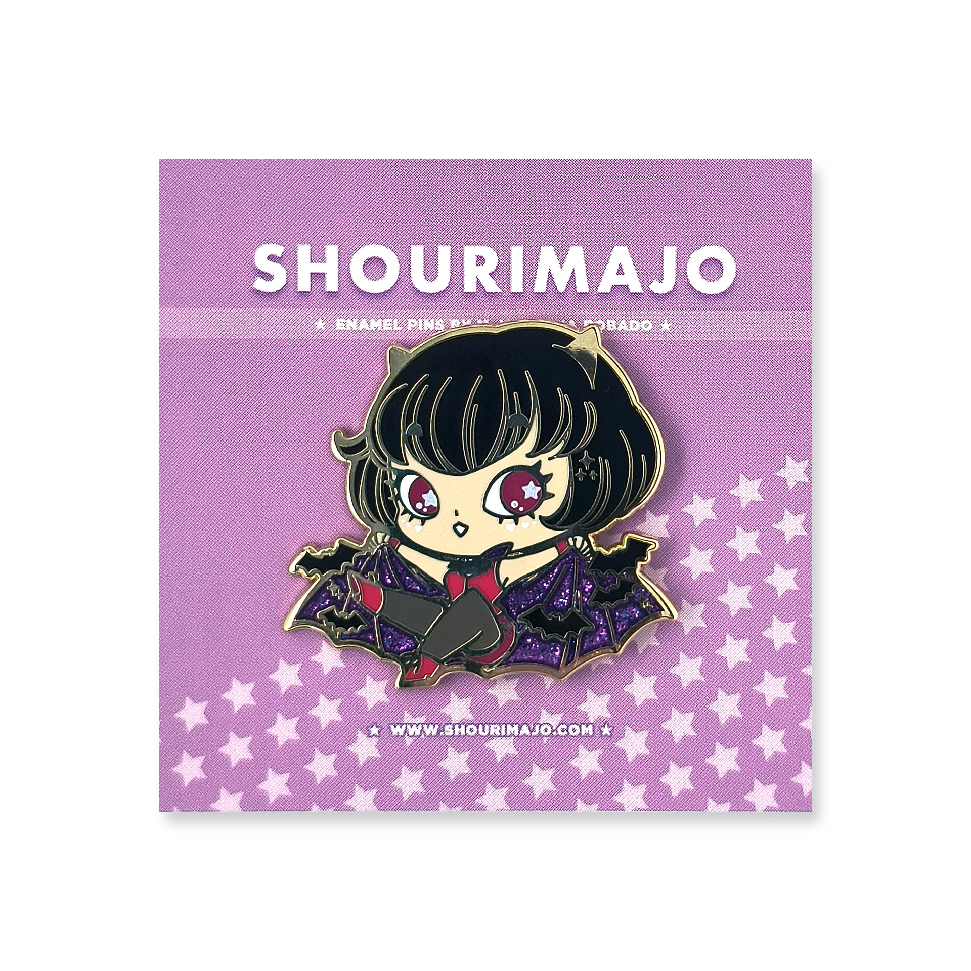 Batty Enamel Pin ($15 MSRP)