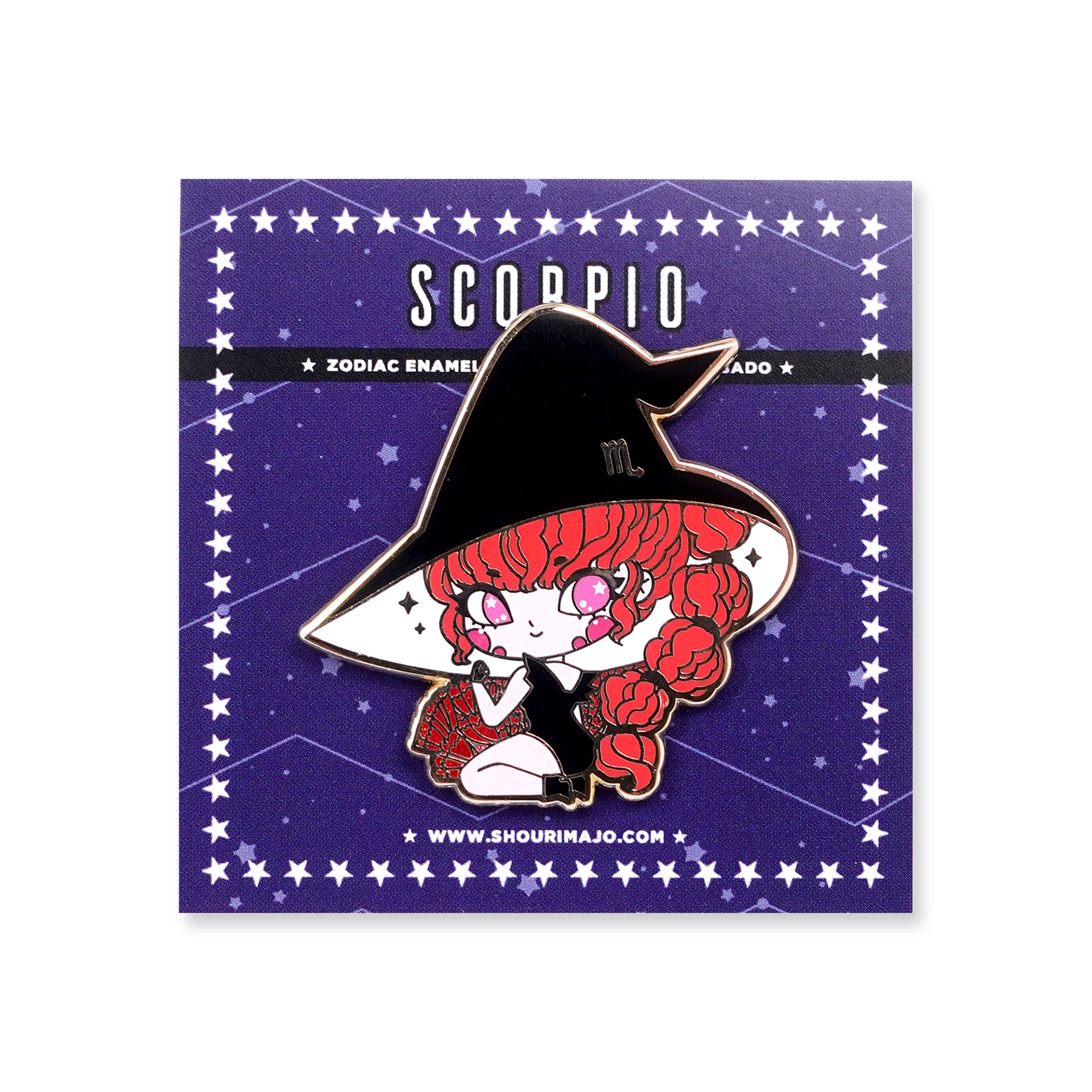 Scorpio Cosmeek Zodiac Witches Enamel Pin ($15 MSRP)