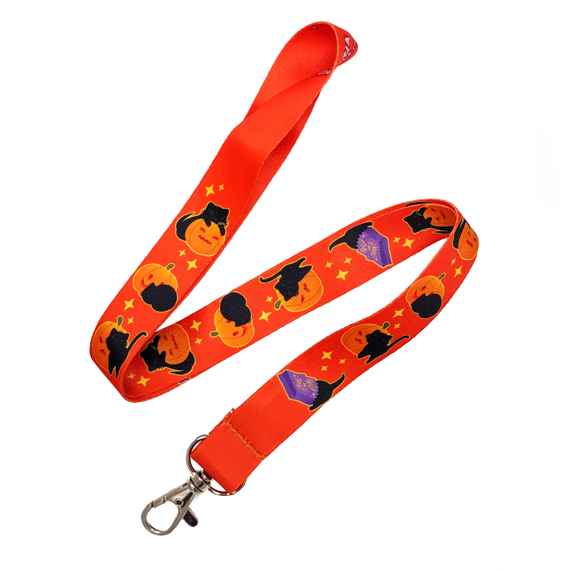Sassy Kitties Pumpkin Patch Kittens Halloween Lanyard ($10 MSRP)
