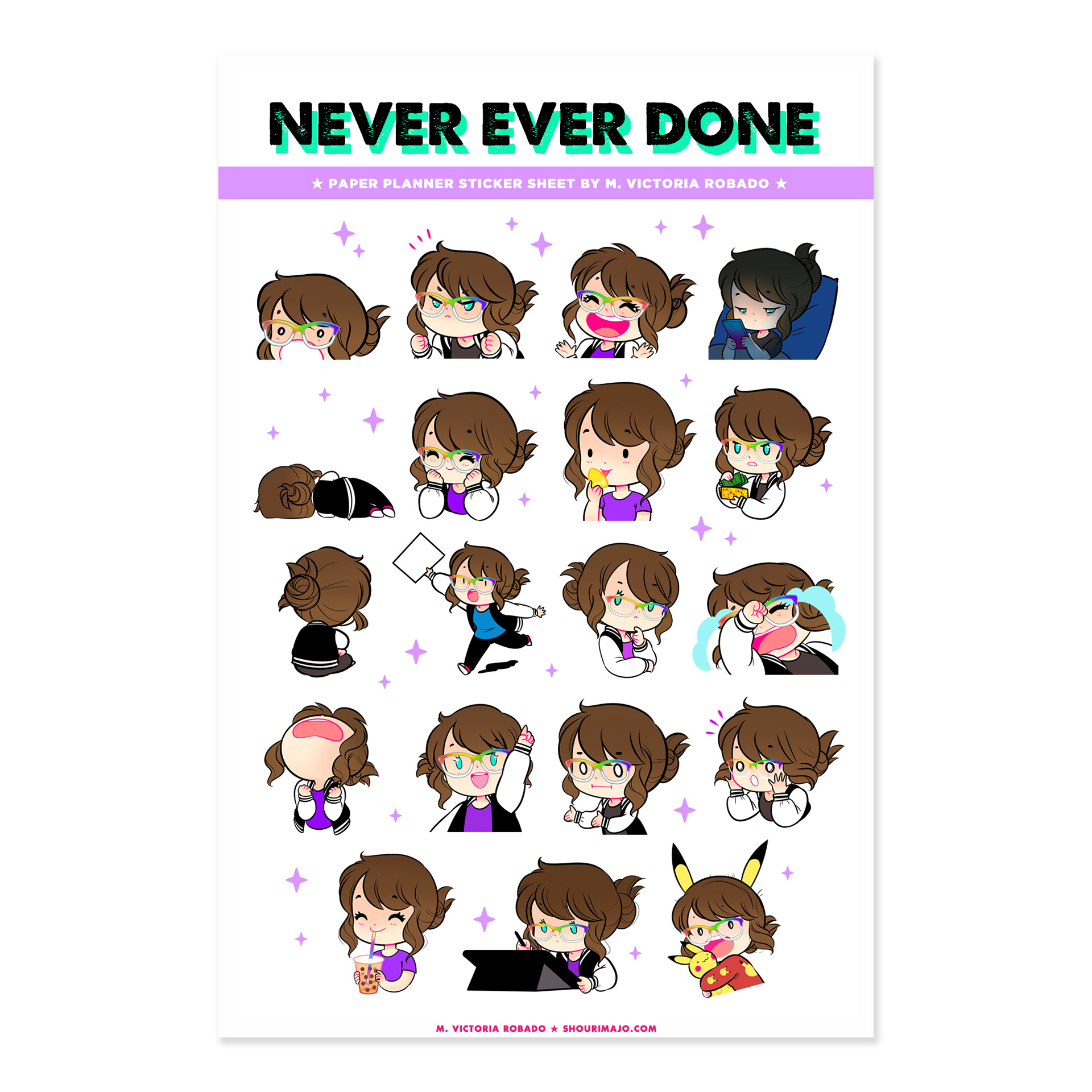 Sticker Sheet ($7 MSRP)
