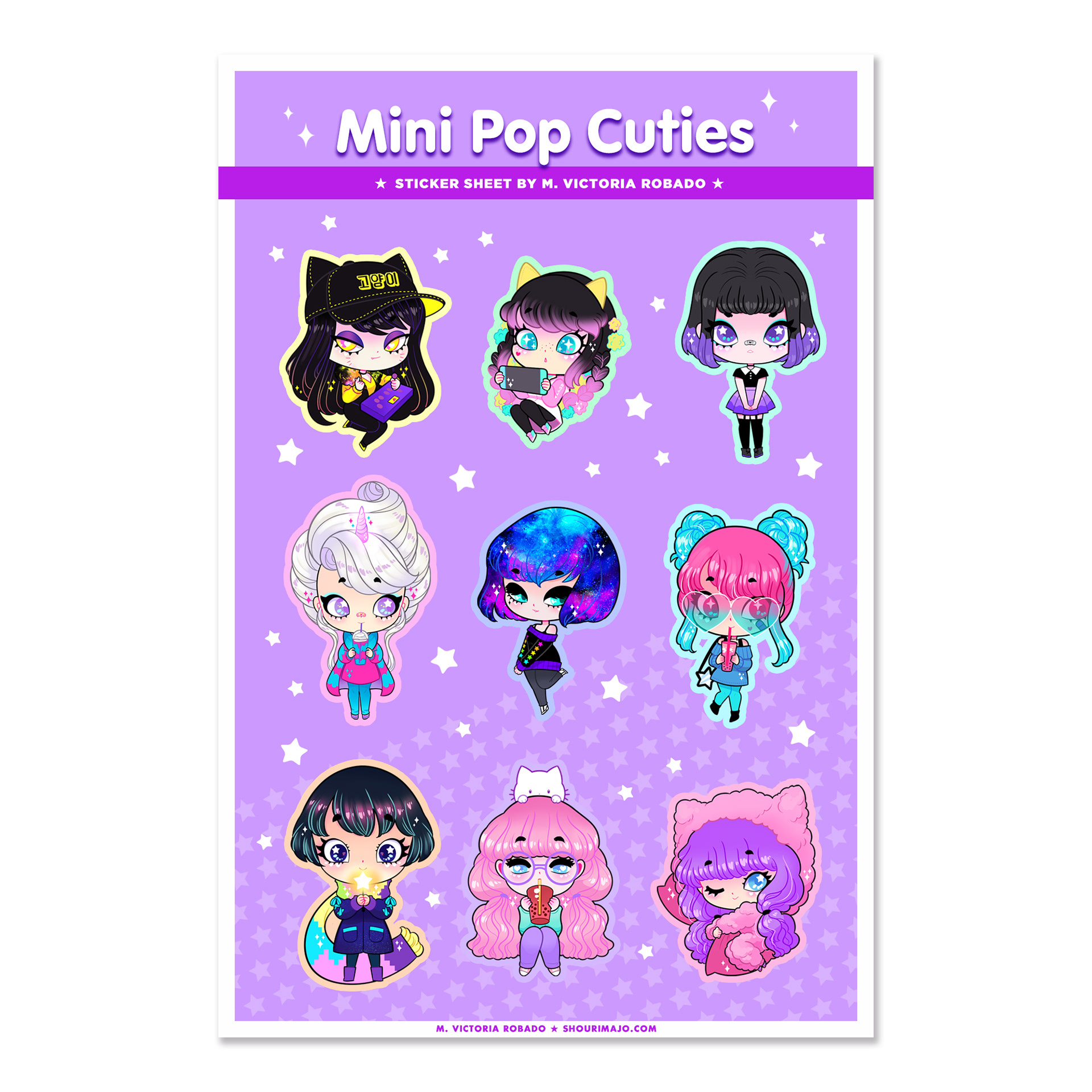 Sticker Sheet ($7 MSRP)