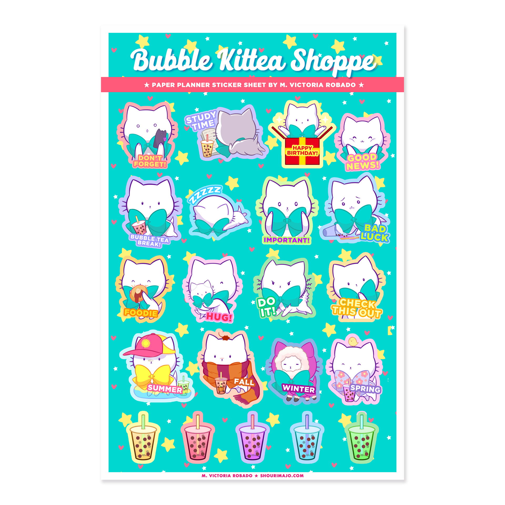 Sticker Sheet ($7 MSRP)