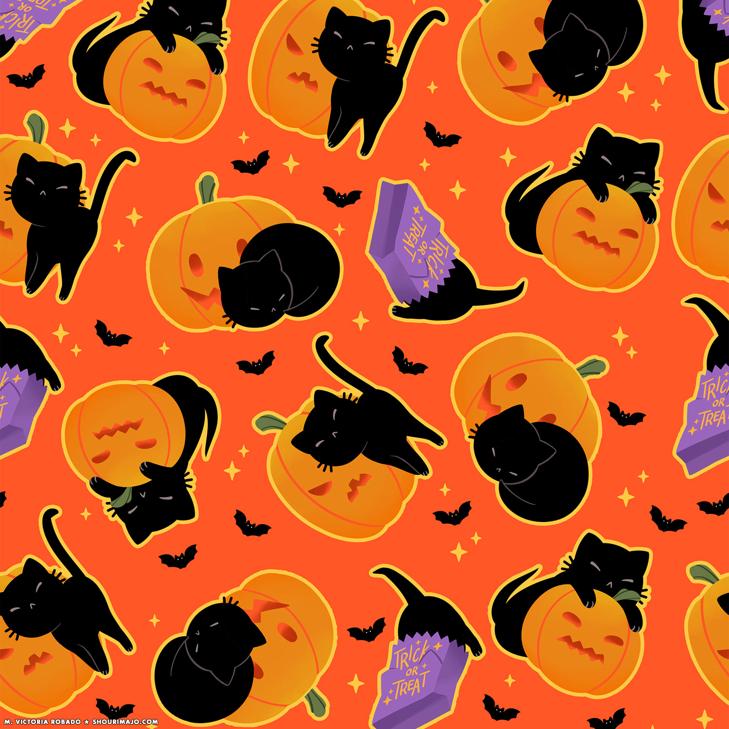 Fabric Pattern - Halloween