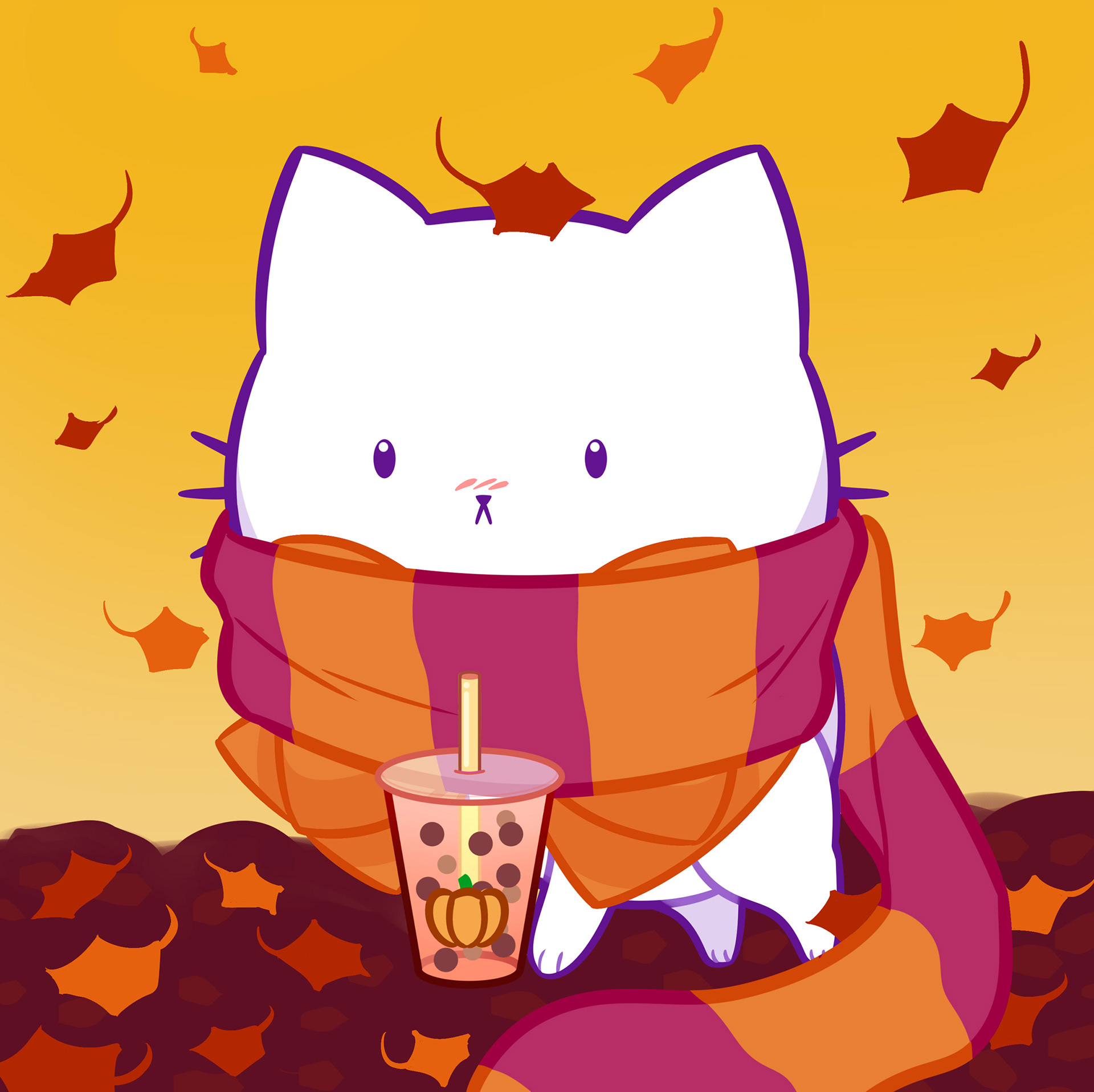 Bubble Kittea Fall (2019)