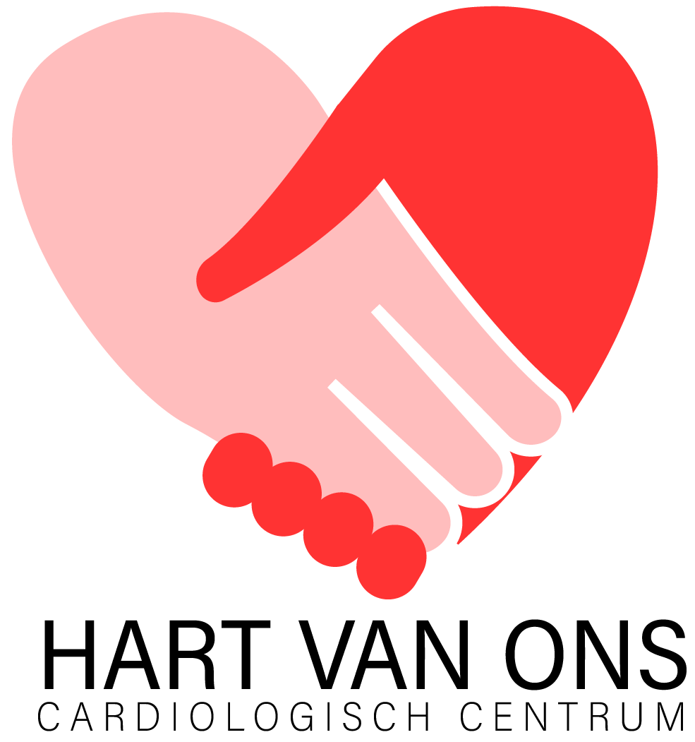 Logo Hart van ons cardiologisch centrum.