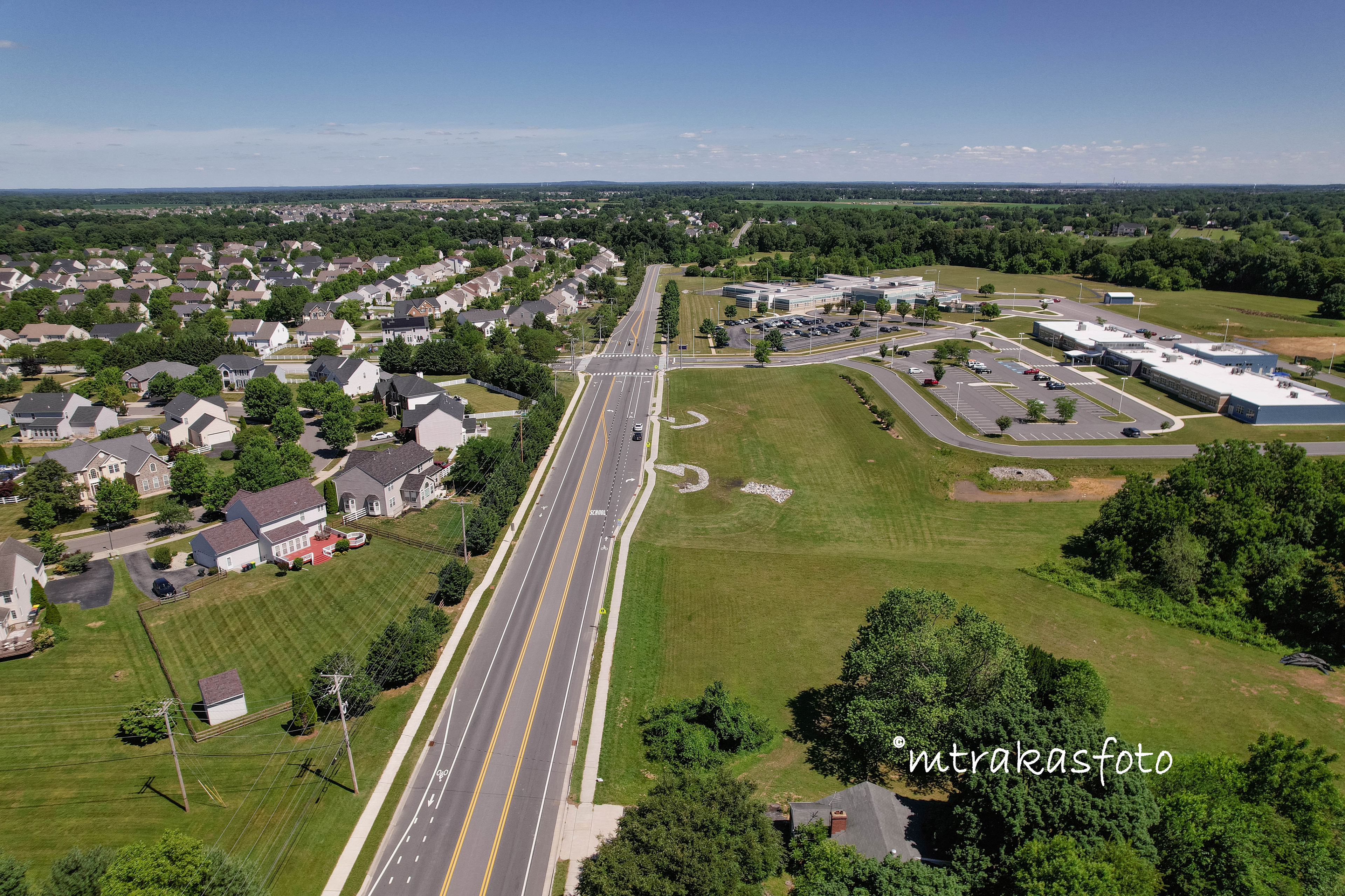 View from 336 Brick Mill Rd, Middletown, DE