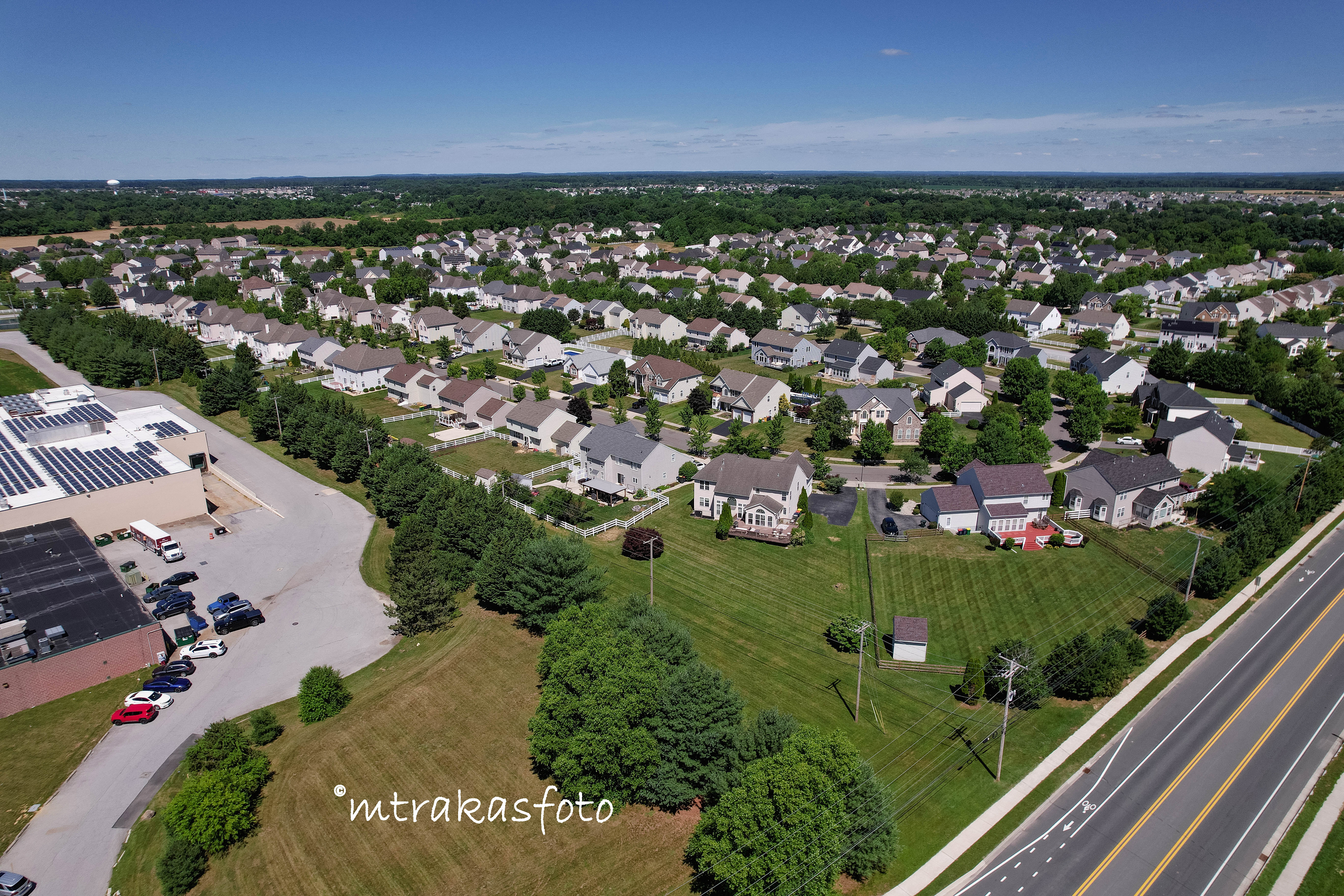 View from 336 Brick Mill Rd, Middletown, DE