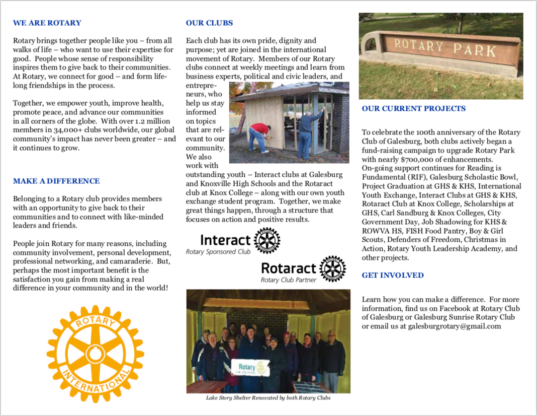 Trifold Brochure