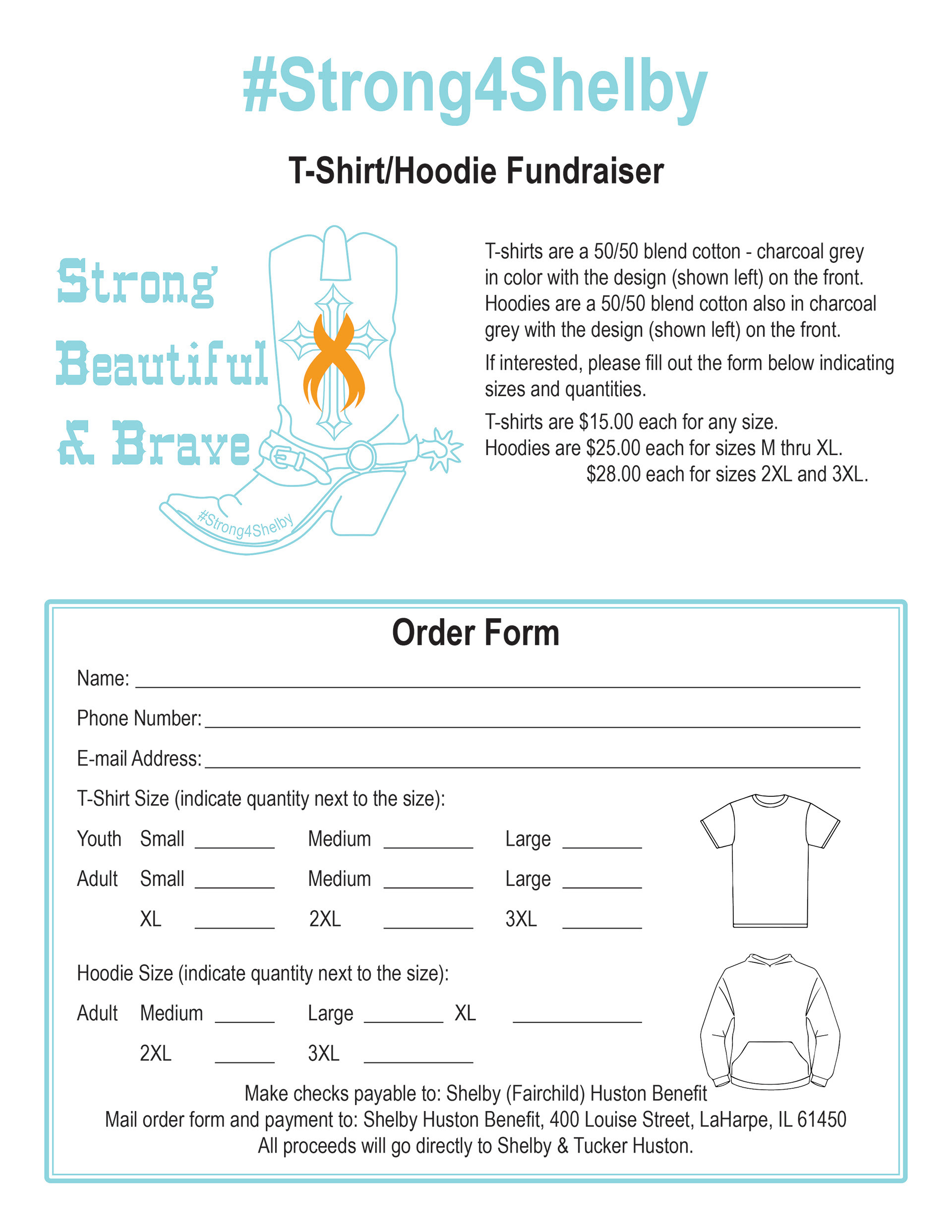 Tshirt Order Form