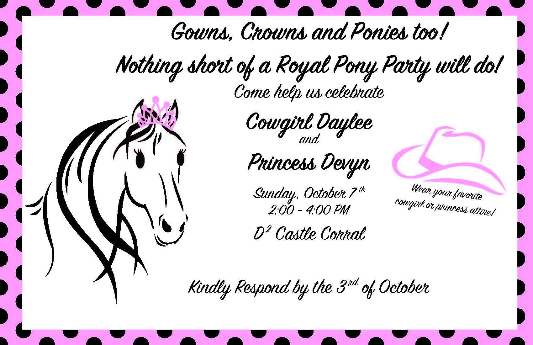 Birthday Invite