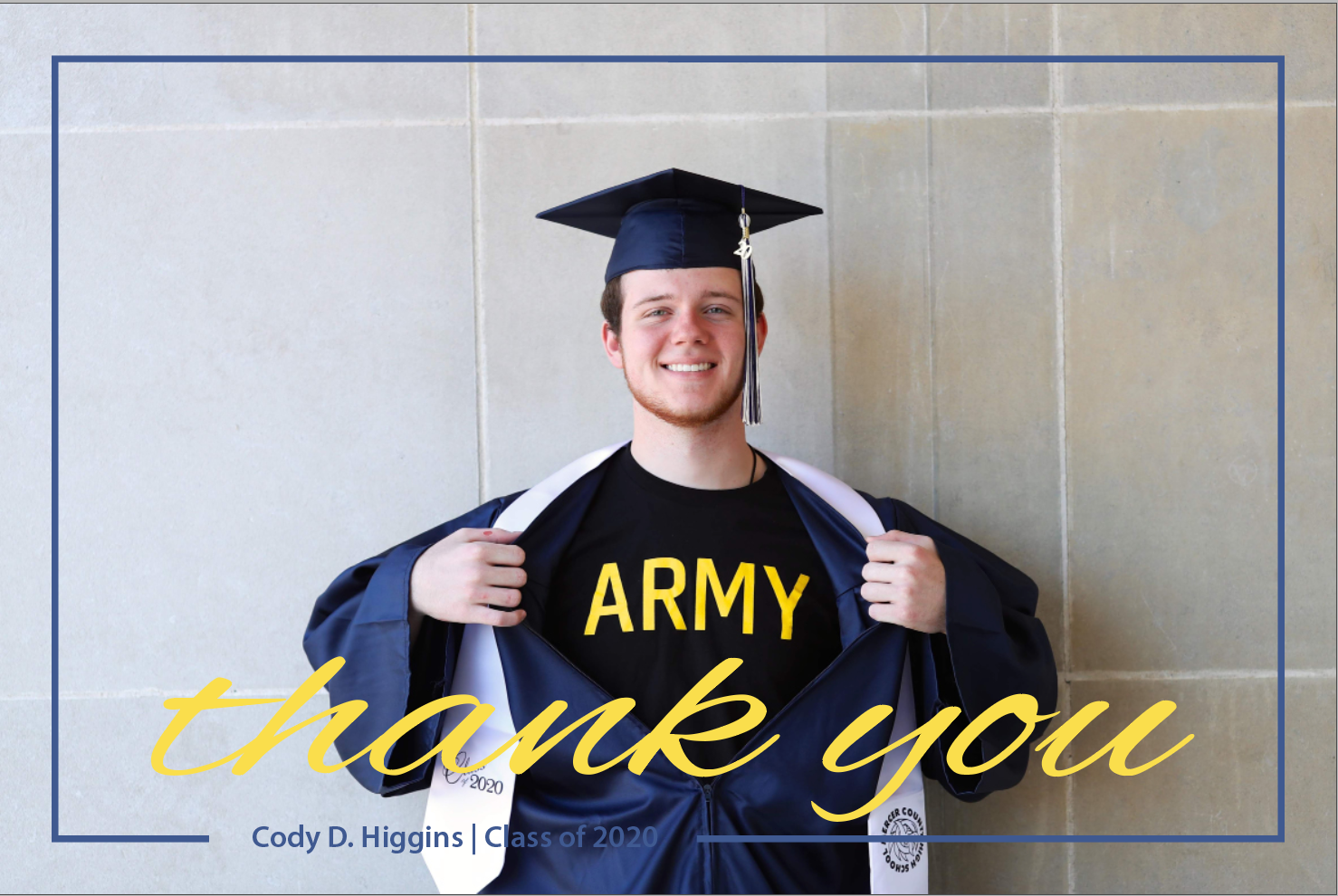 Thank You Card - Front