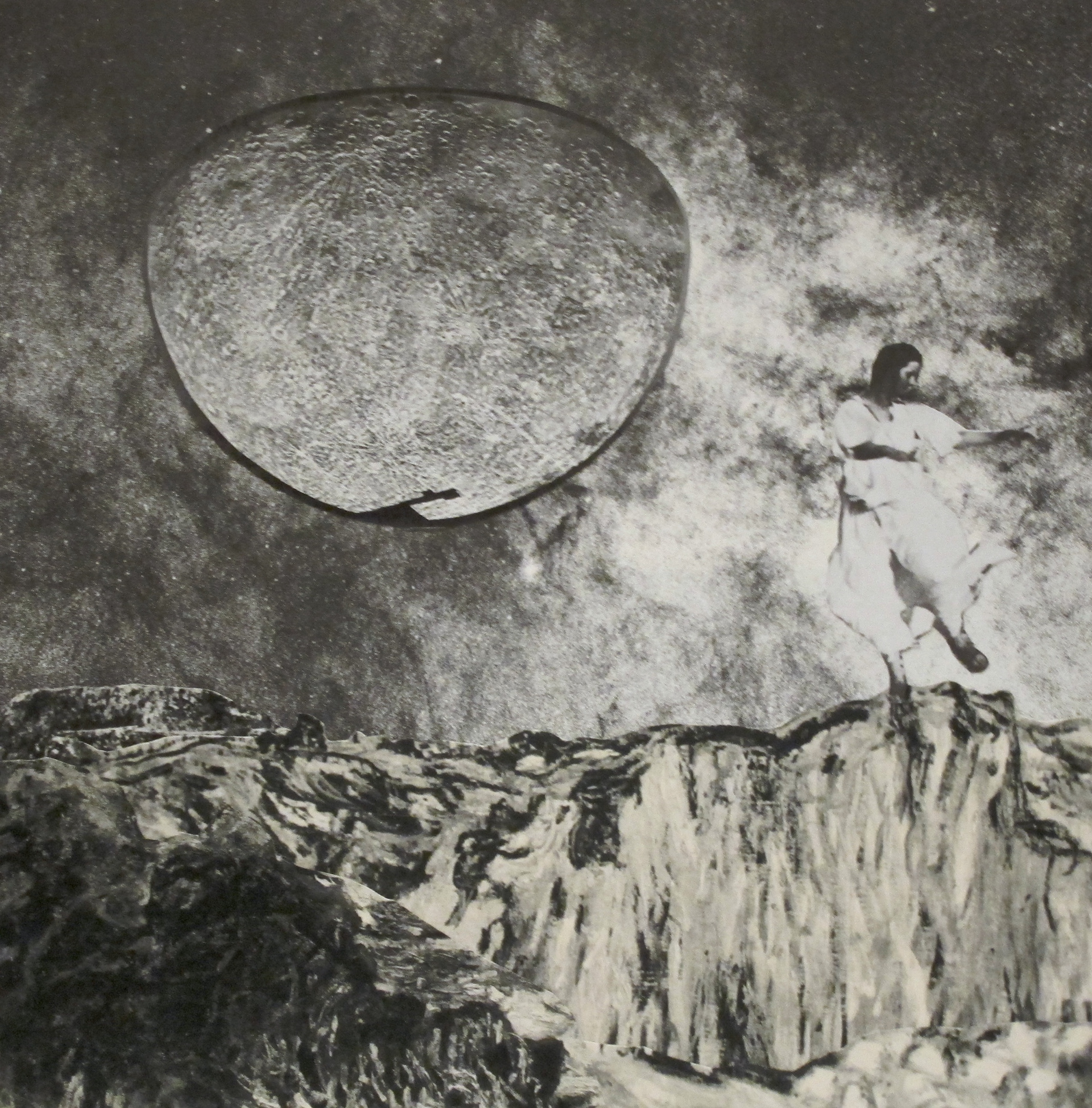 Isabella Dancing, collage, Marianne Connolly