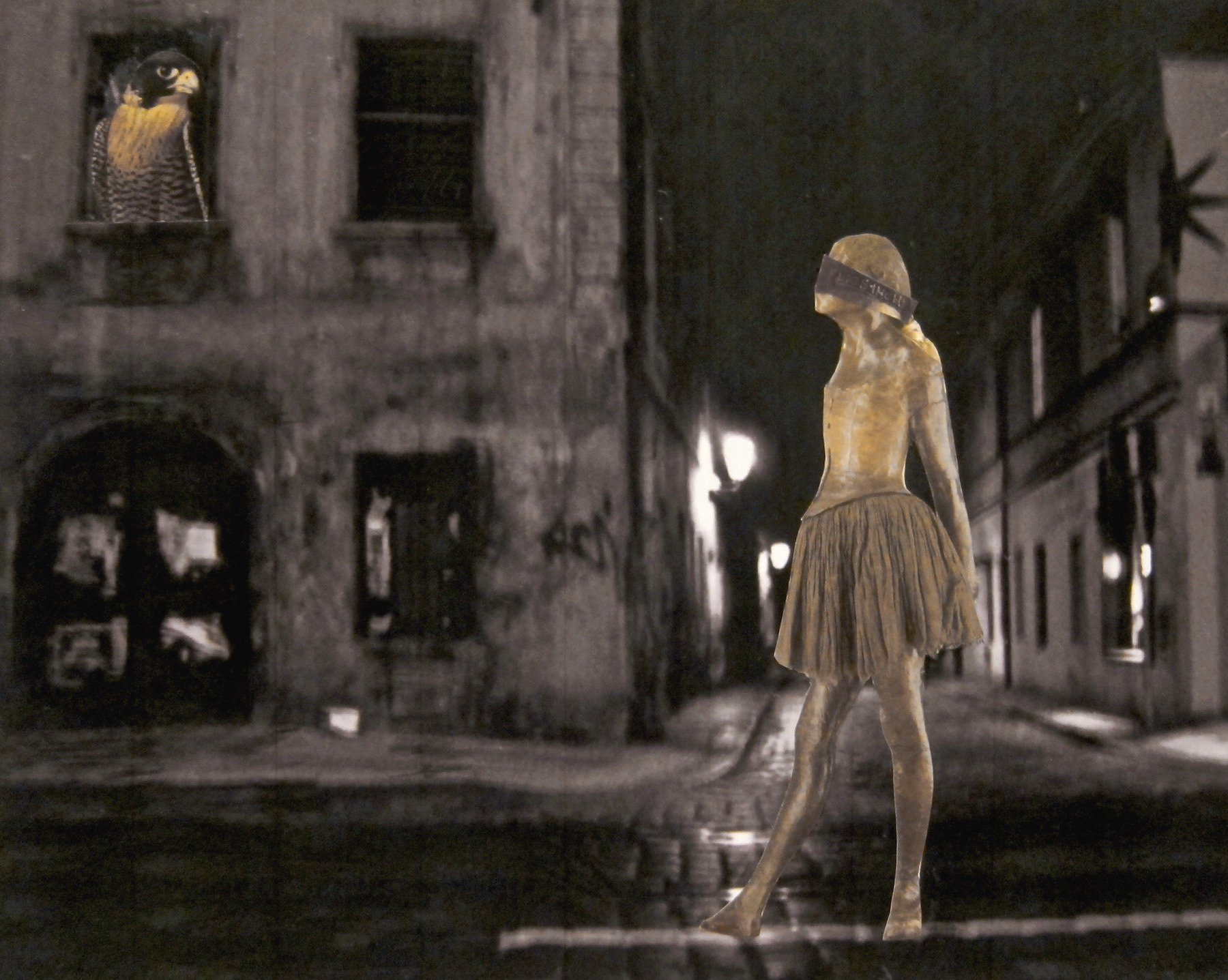 "Saint Lucy," Marianne Connolly, collage