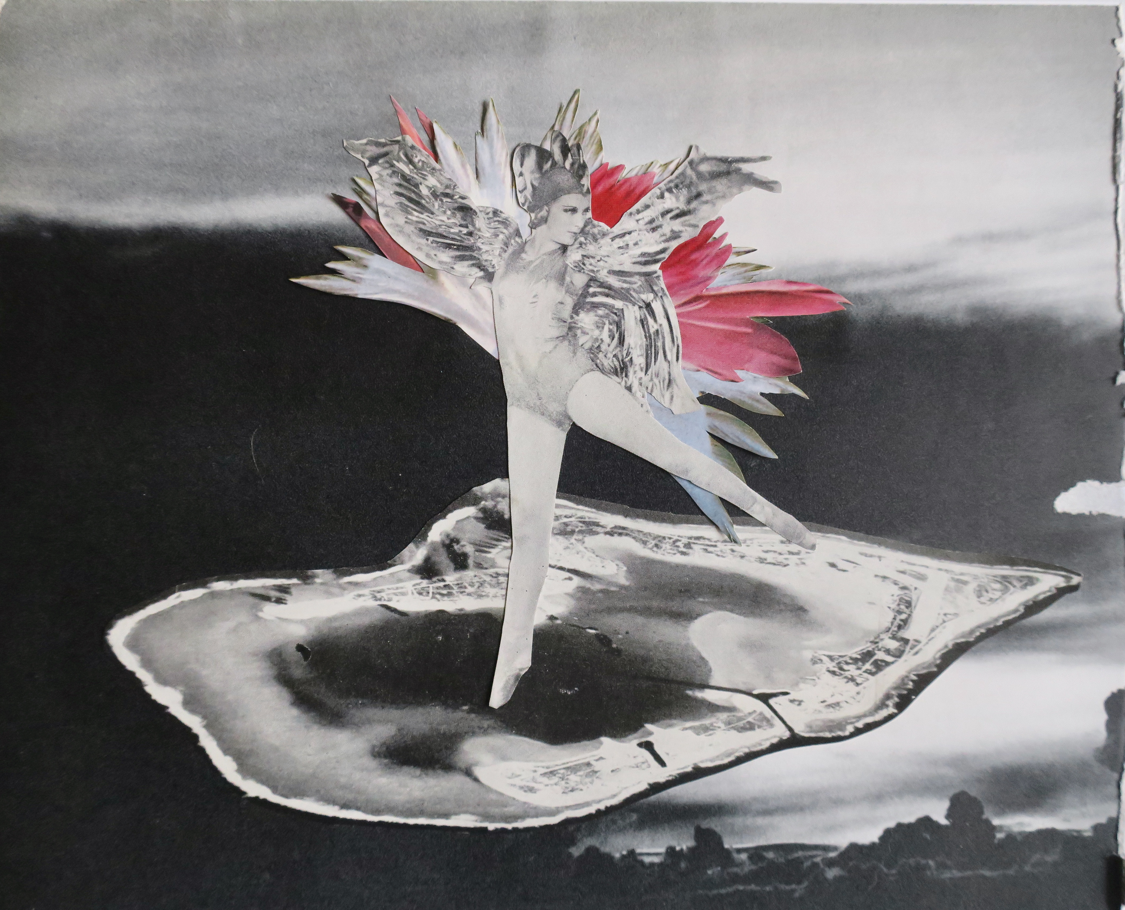 "Firebird," Marianne Connolly, collage