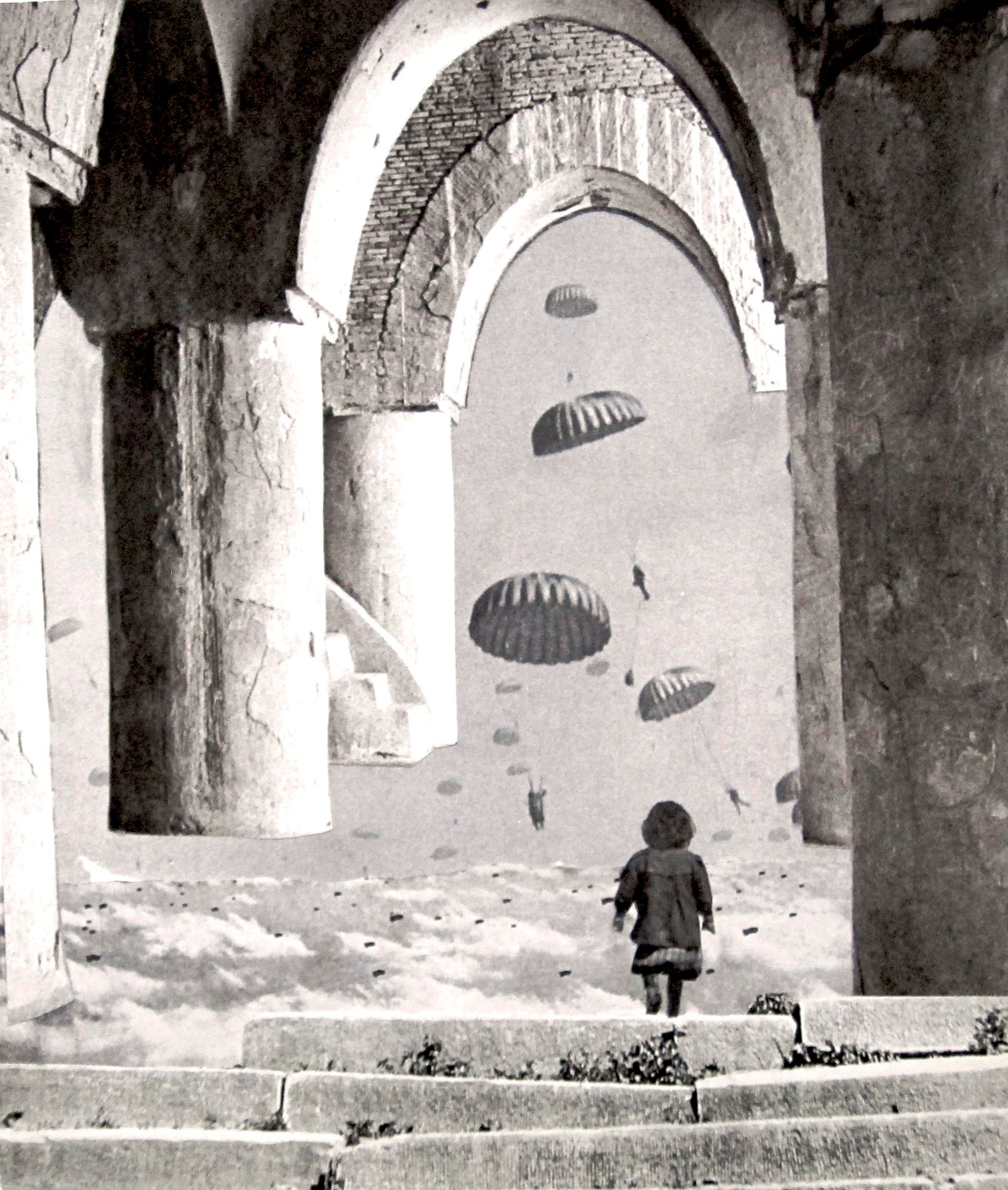 "Witness (Invasion)," Marianne Connolly, collage