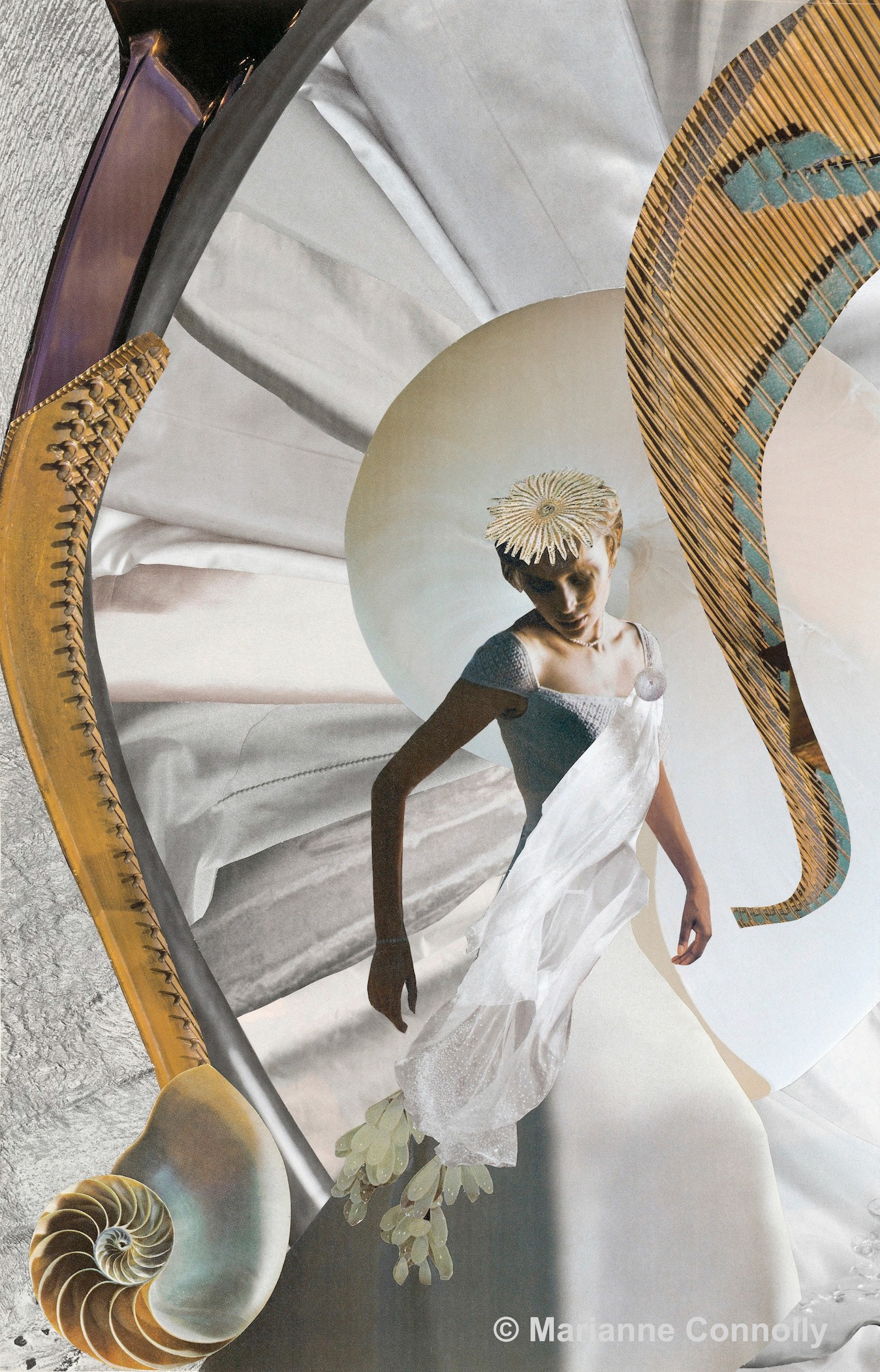 Eurydice (for Monica Jakuc), Marianne Connolly, collage