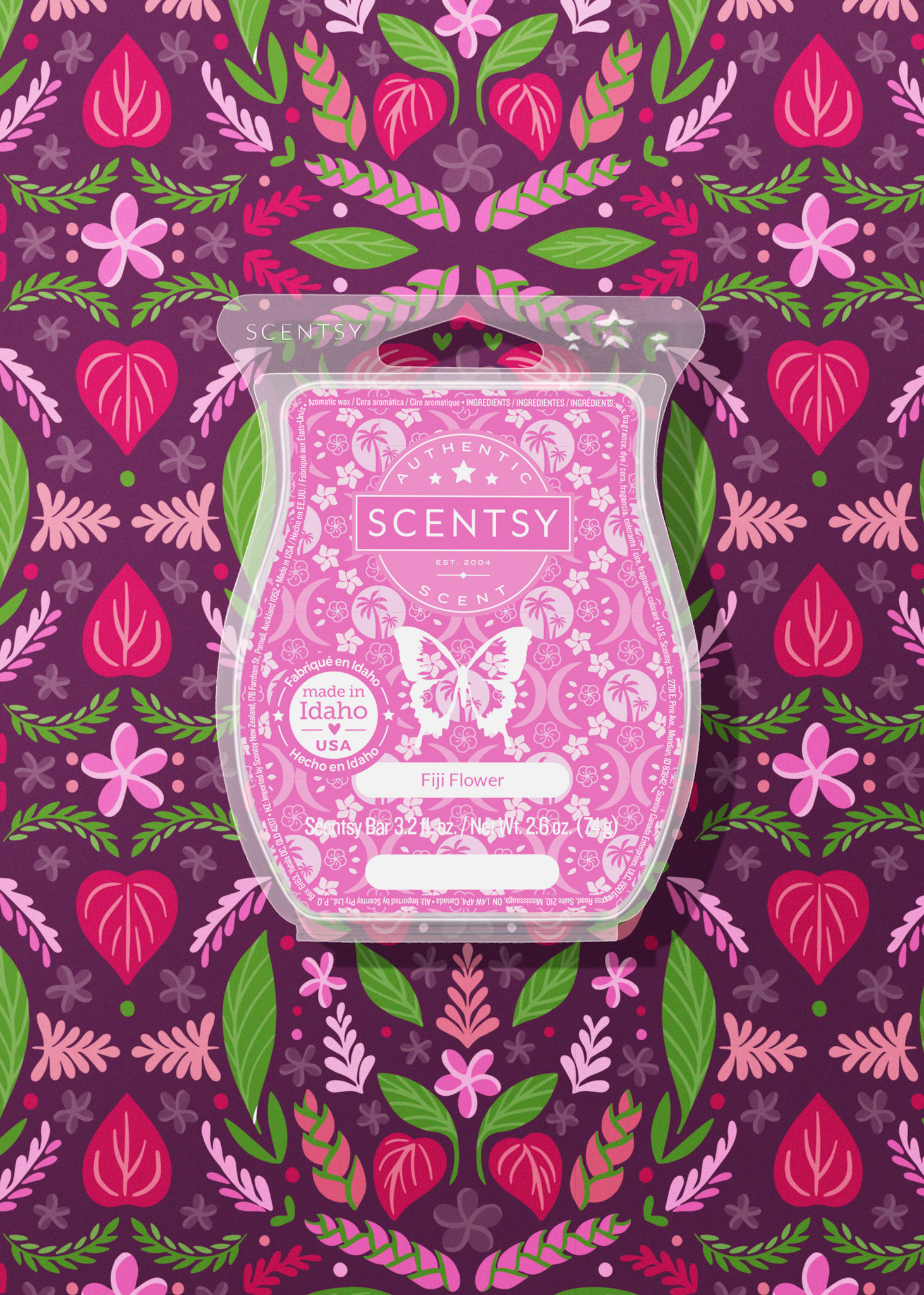 Fiji Flower :: Packaging & Pattern Design