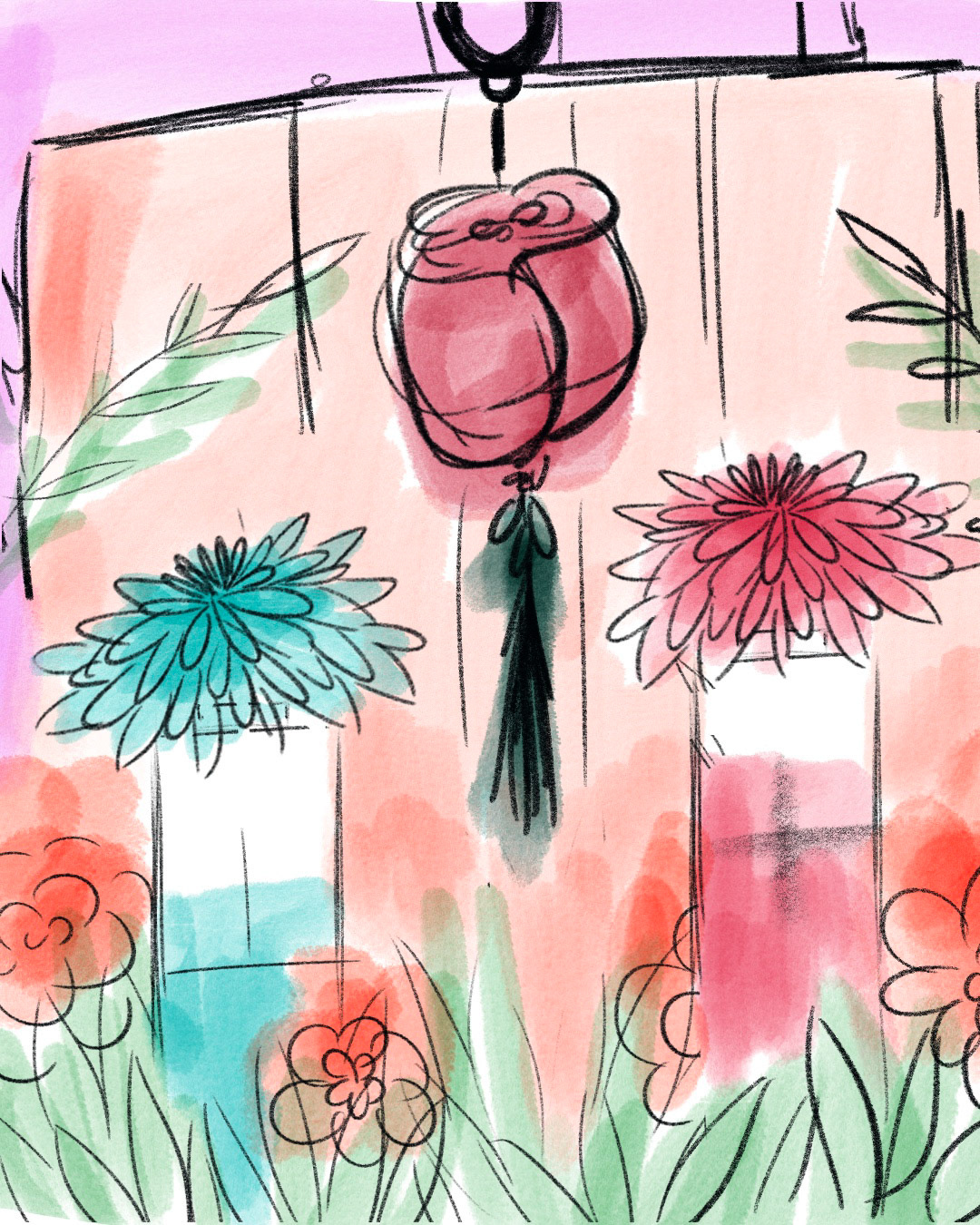 Group Shot Concept Sketch