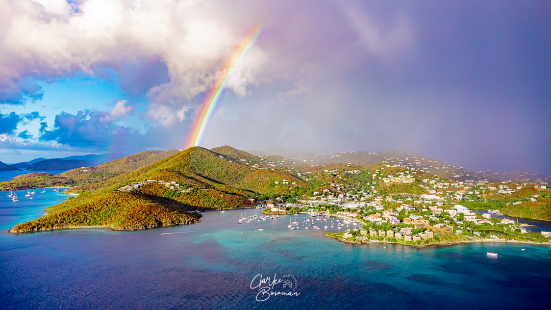 USVI #3 - Island Rainbow over St. John