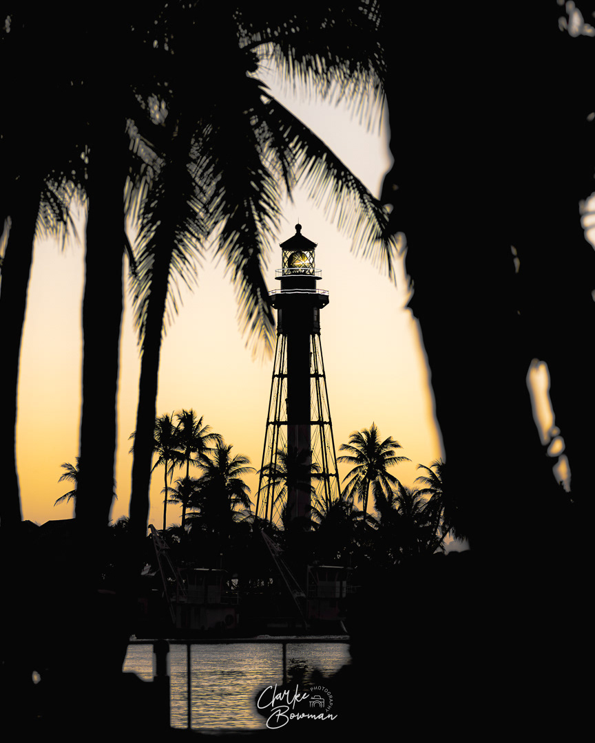 Hillsboro Lighthouse #4 - Silhouette