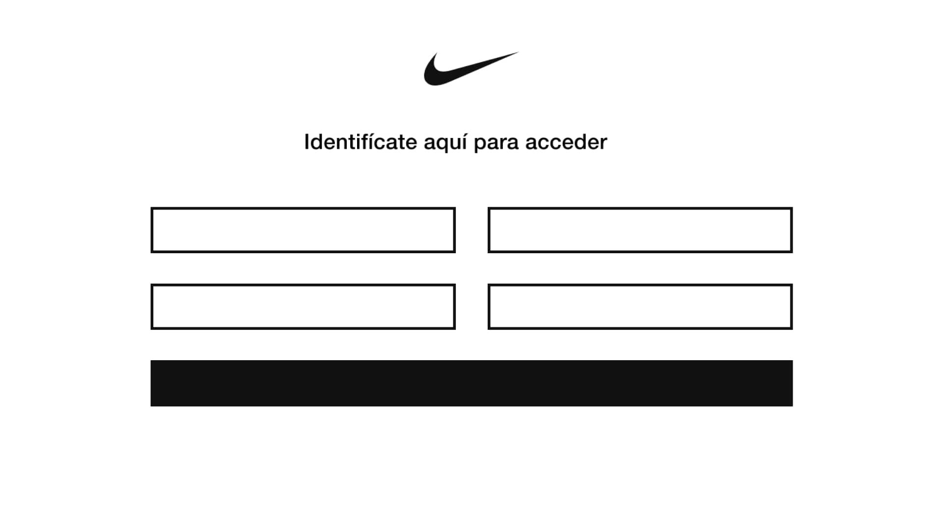 Login wireframe