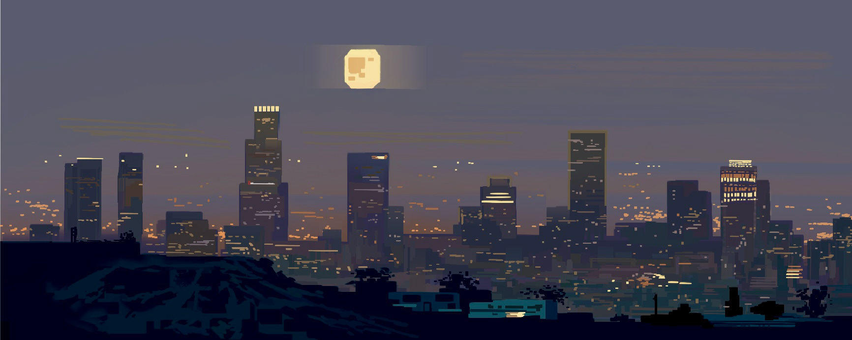 Photo Study of LA skyline
