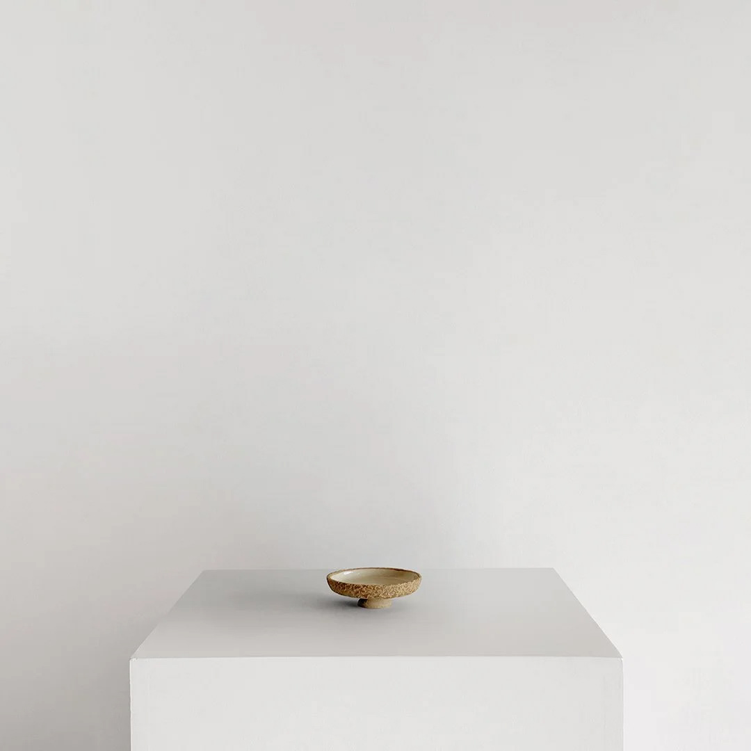 Catch-All, 2026, Unglazed stoneware, 2 in H × 4.5 in diameter (5.1 × 11.4 cm)
