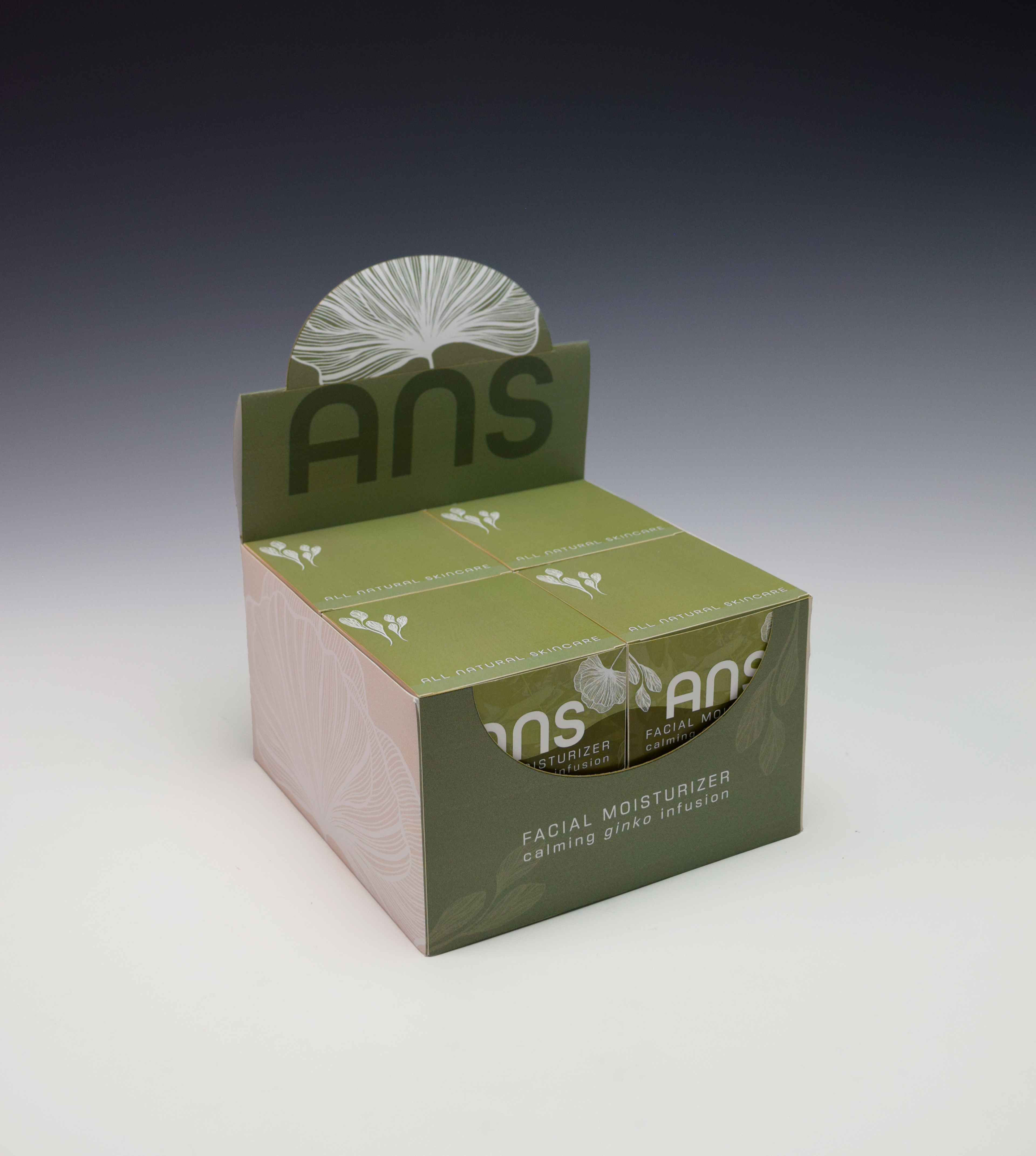 POP Display Dieline - Print, Cut, and Assembled