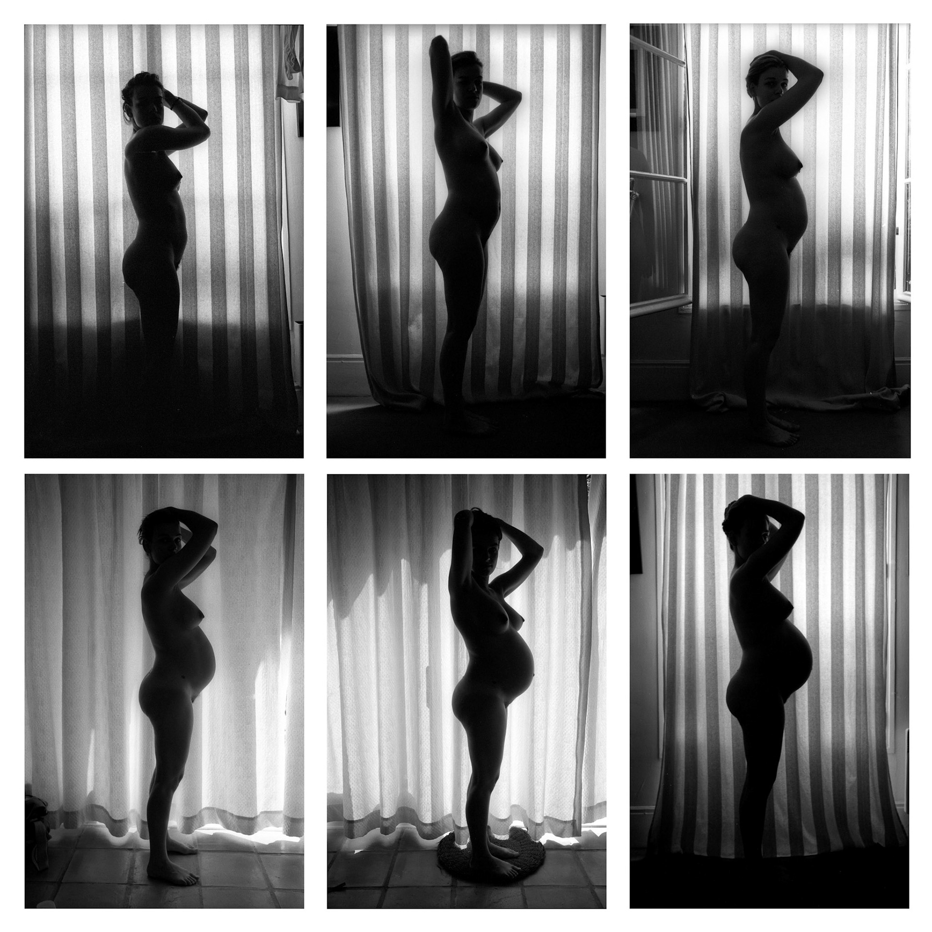 9 mois et toi : suite photographique sur les 9 mois d'une femme enceinte.France, mars-septembre 2006