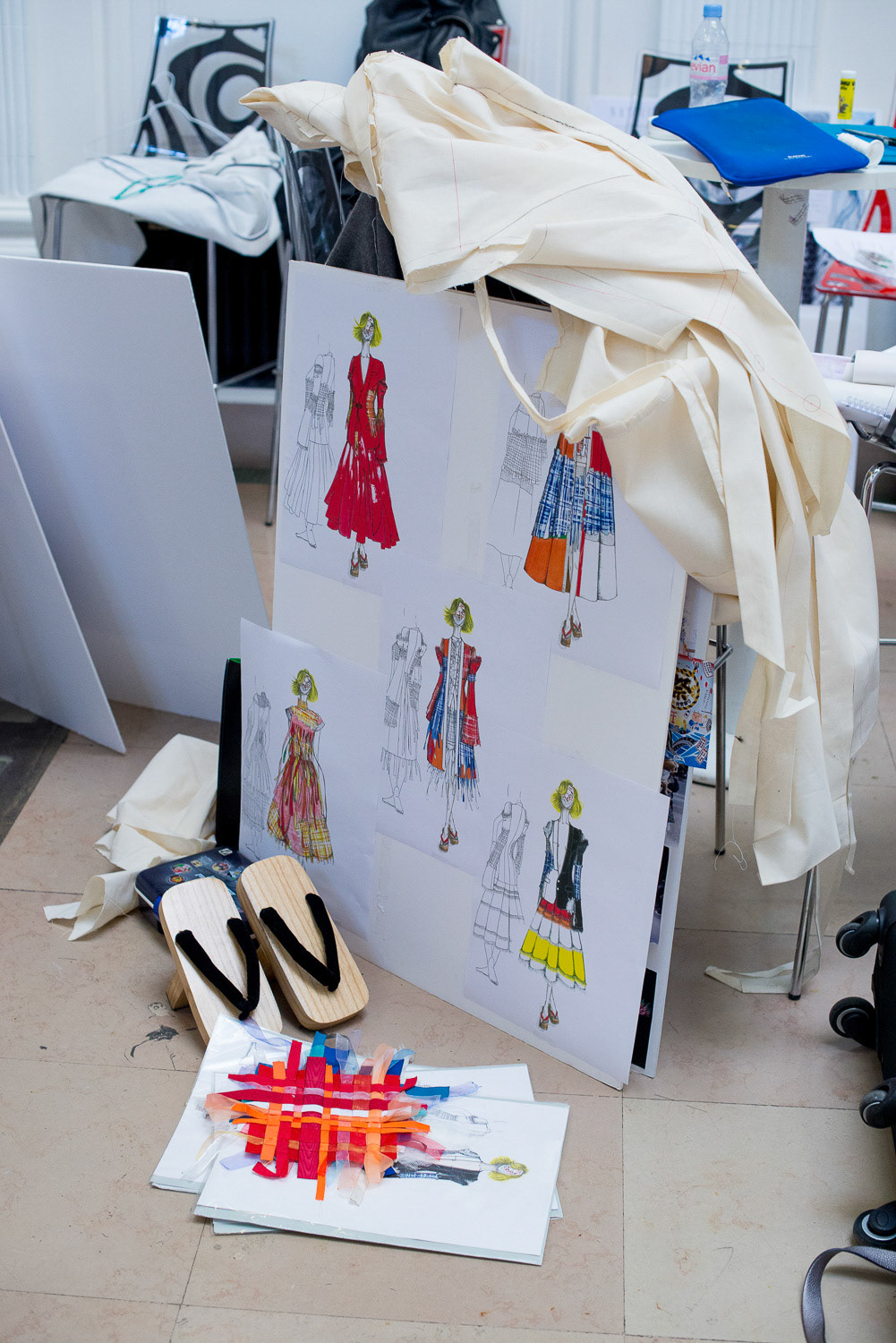 ESMOD, l'école de la mode. Paris, 30 Mars 2017.