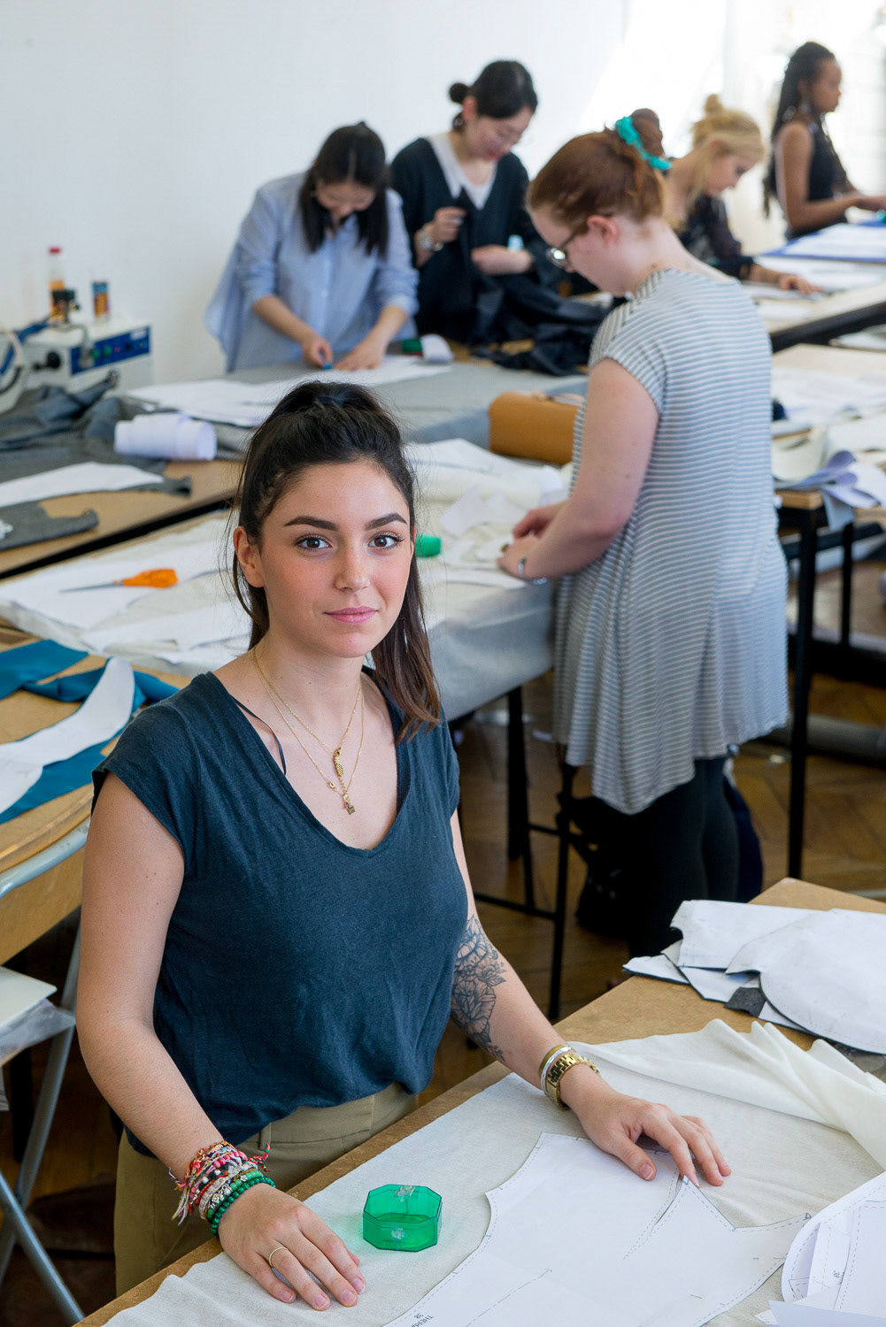 ESMOD, l'école de la mode. Paris, 30 Mars 2017.