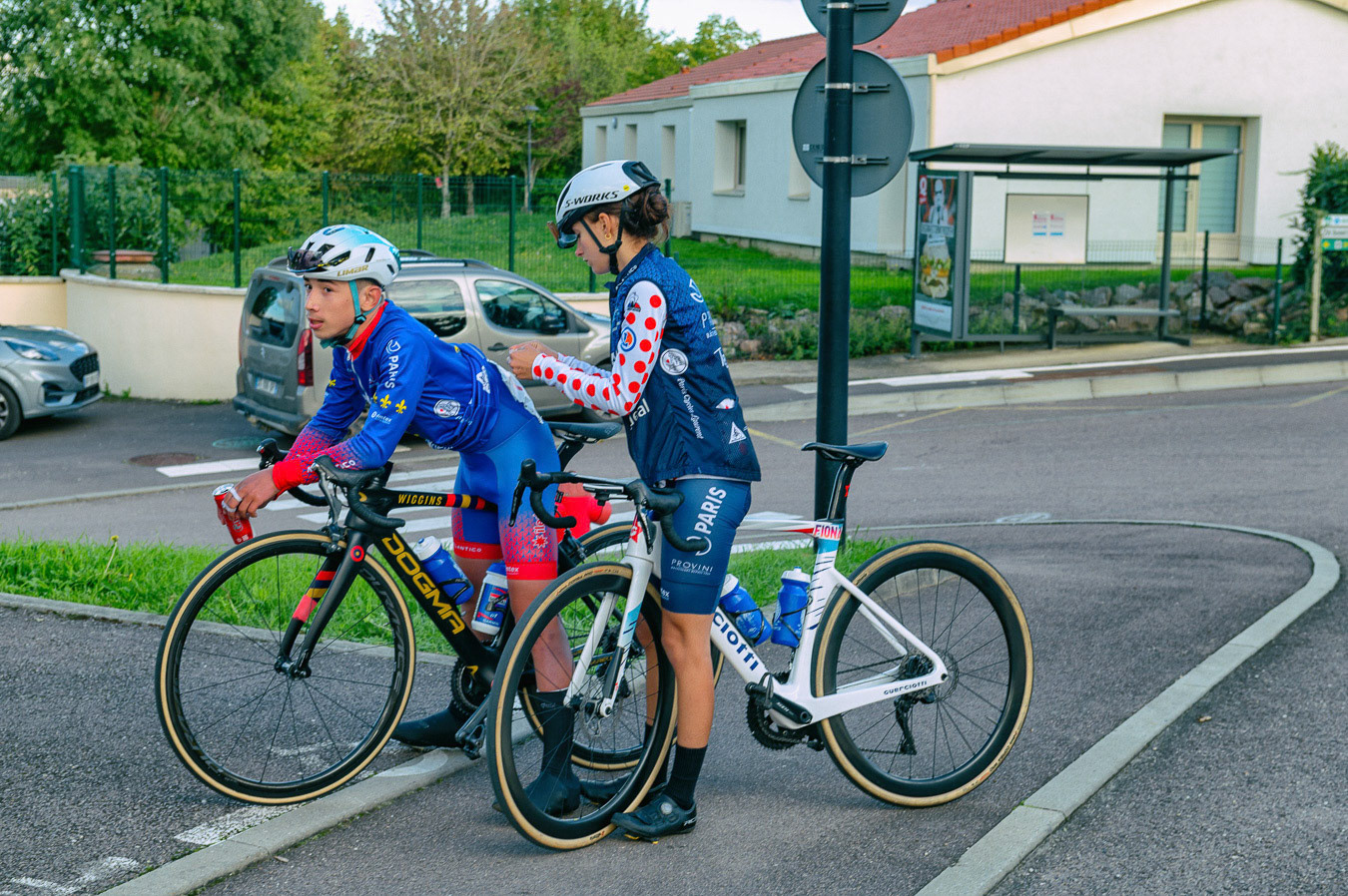 La course U17 du challenge Franck Pineau à venoy en Bourgogne. 27 septembre 2025.